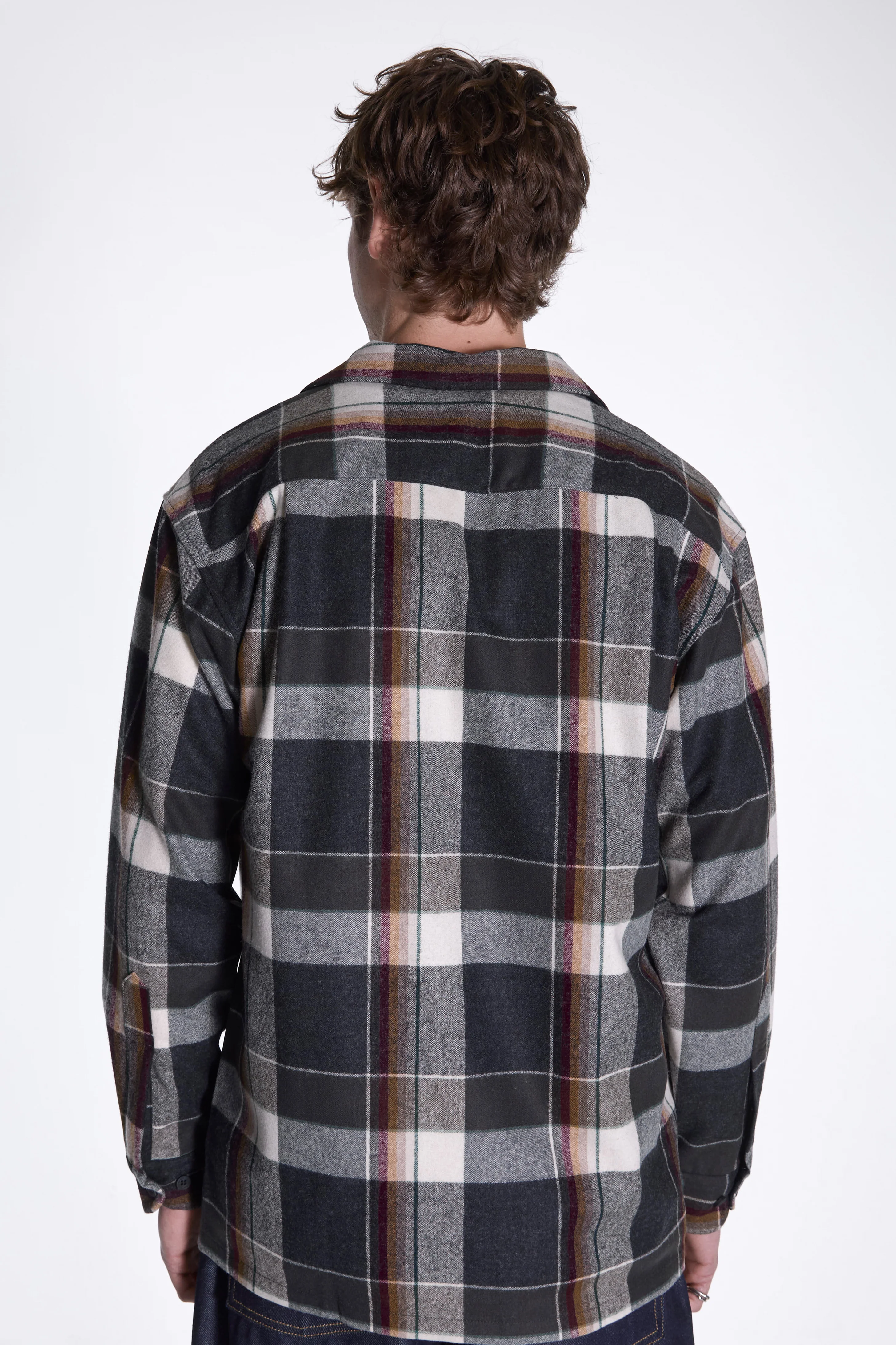 Board Shirt Black Multi Plaid - Image 3