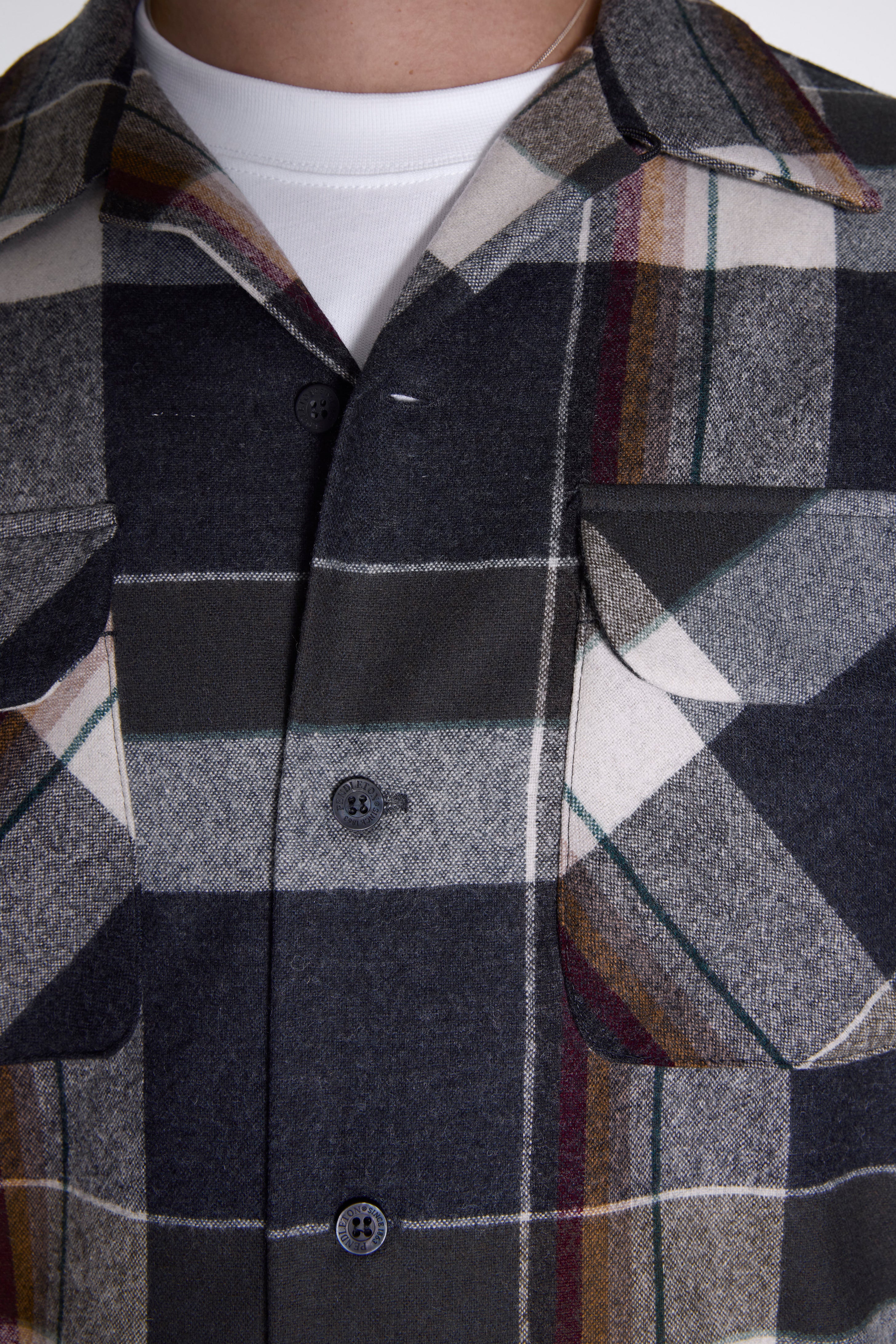 Board Shirt Black Multi Plaid - Image 4