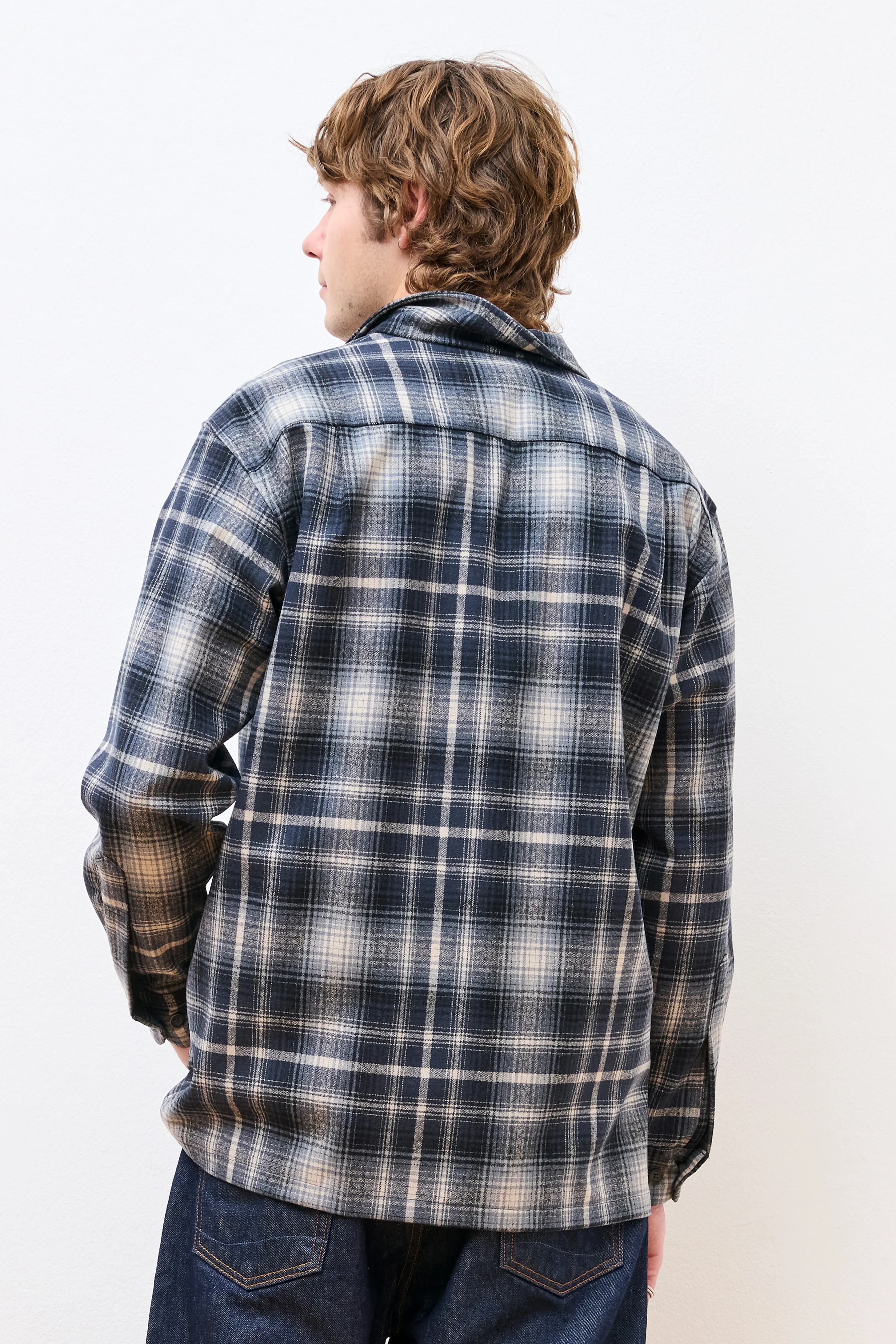 Board Shirt Grey/Tan Ombre - Image 6