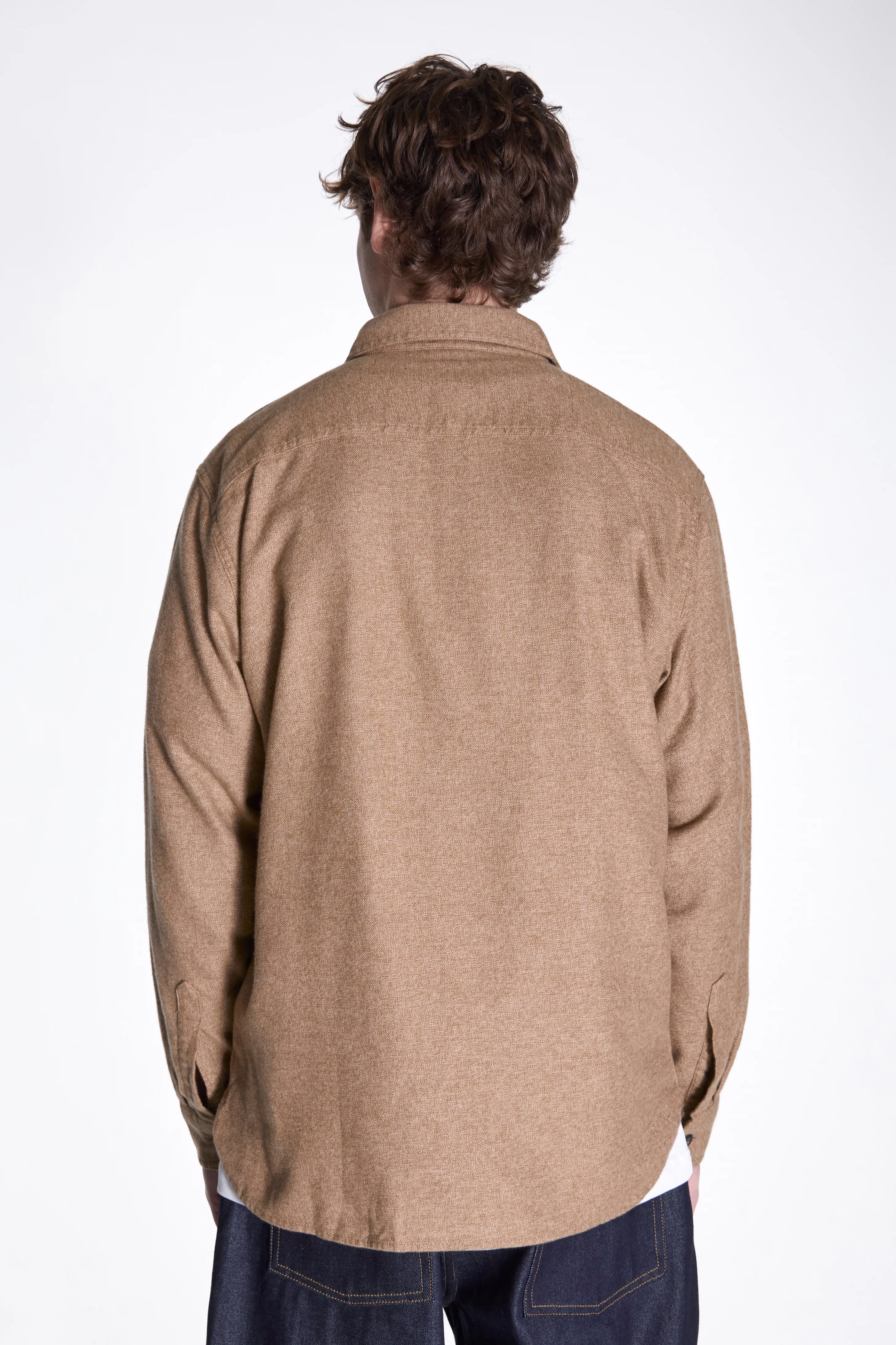 Burnside Shirt Camel Heather - Image 5
