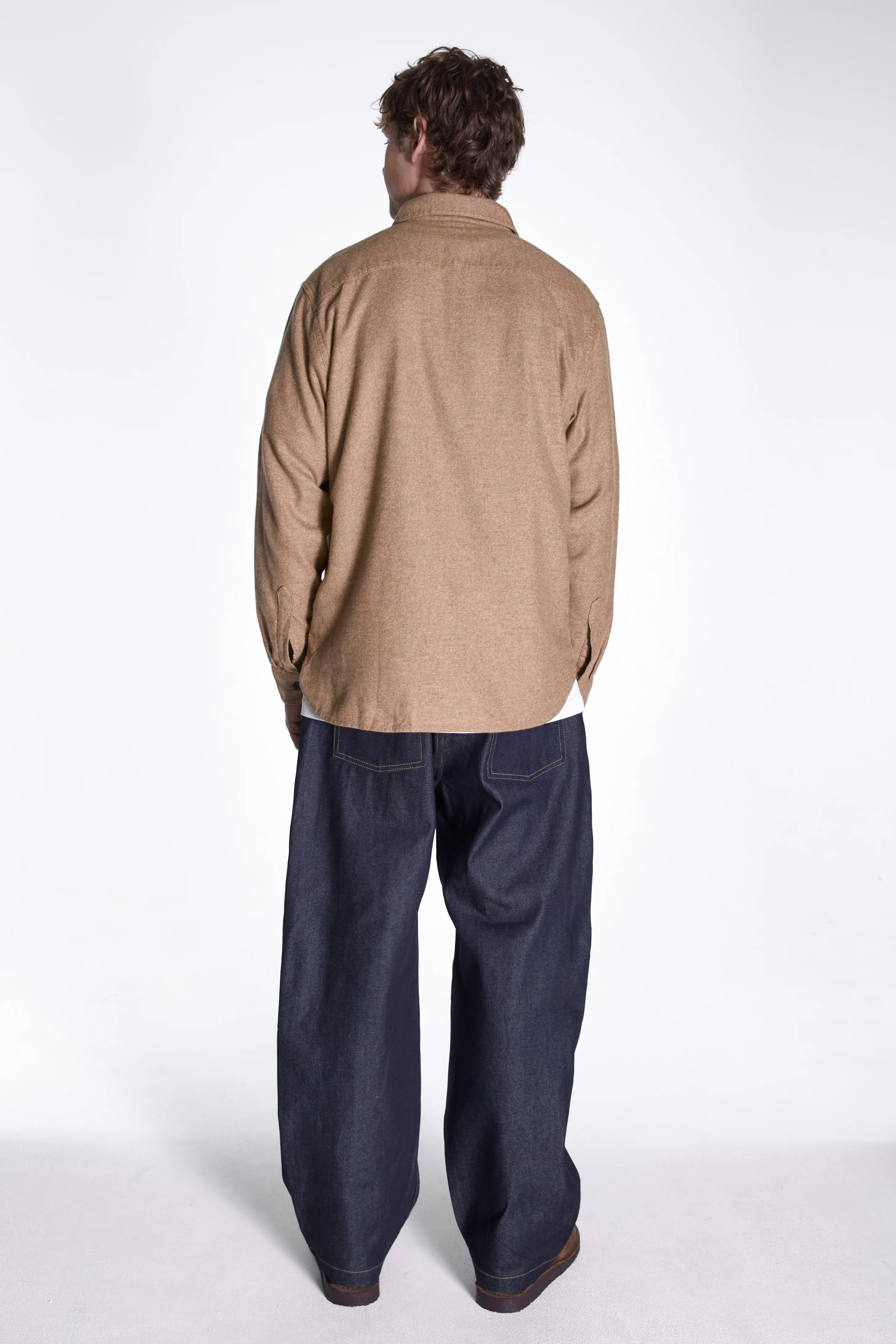 Burnside Shirt Camel Heather - Image 6