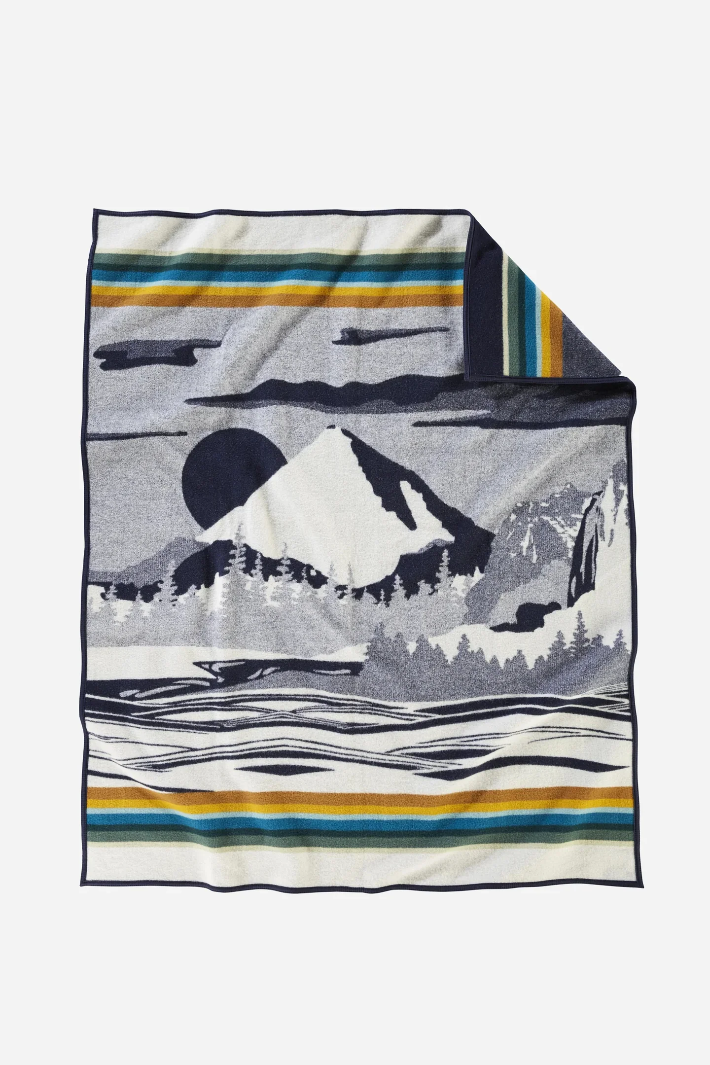 Jacquard Napped Blanket Pacific Wonderland - Image 2