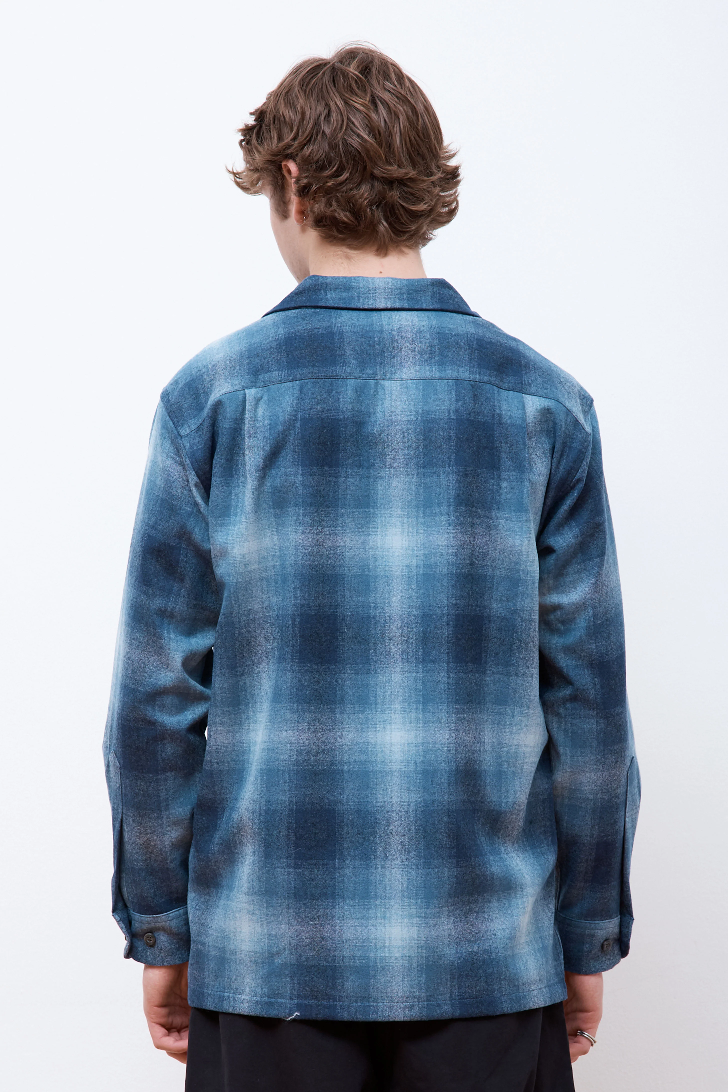 Original Board Shirt Navy Mix Ombre - Image 4