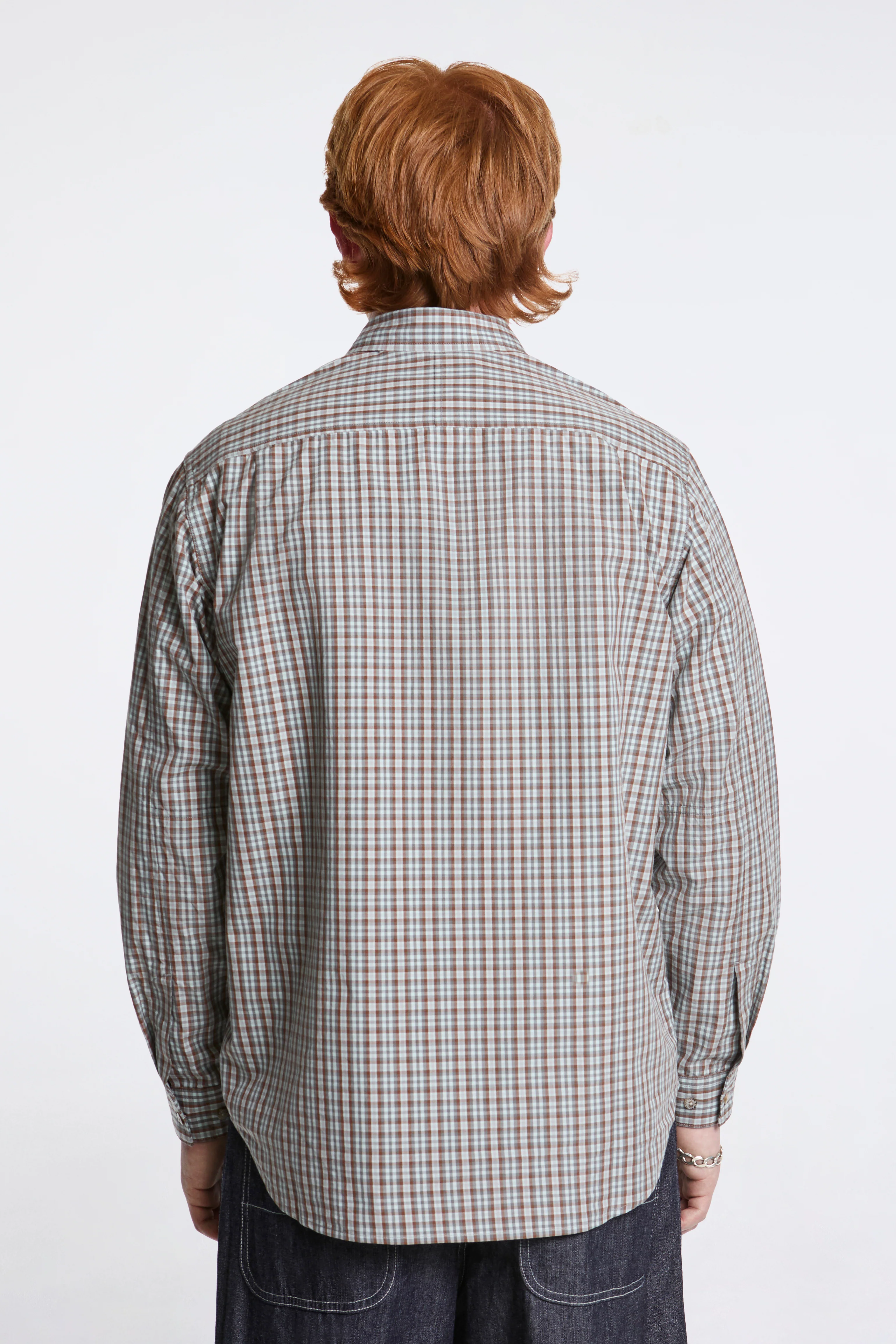 Poplin Millwood Shirt Brown - Image 2