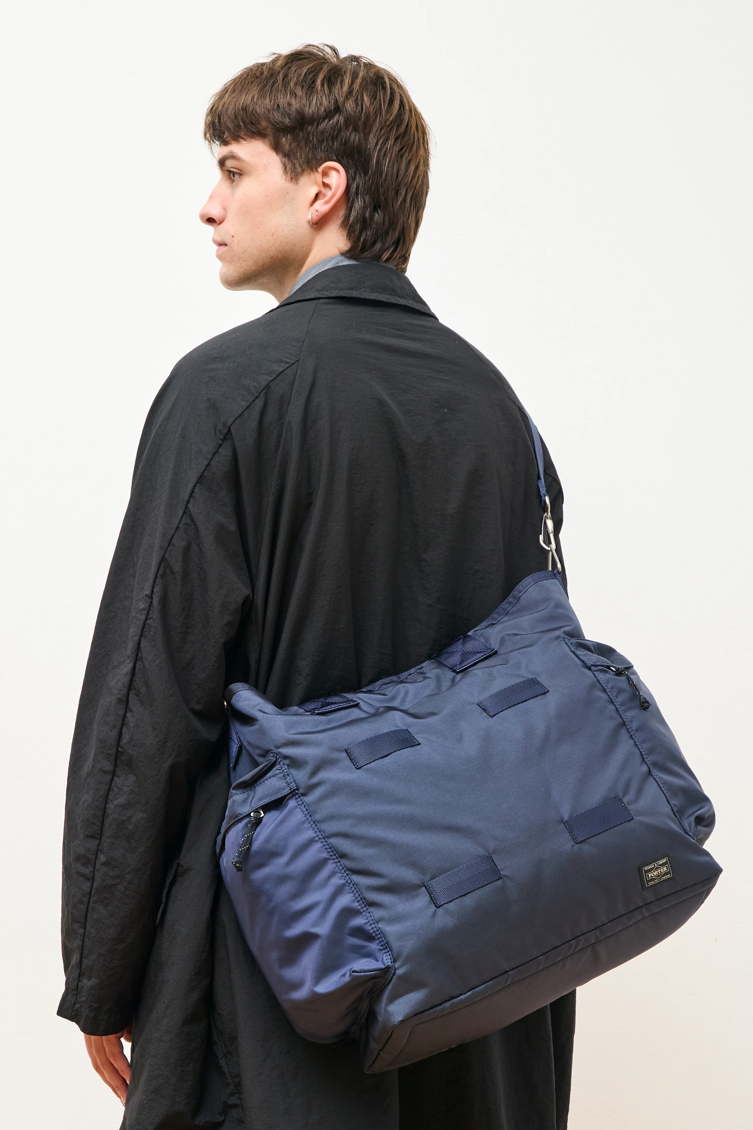 Force 2Way Tote Bag Navy - Image 2