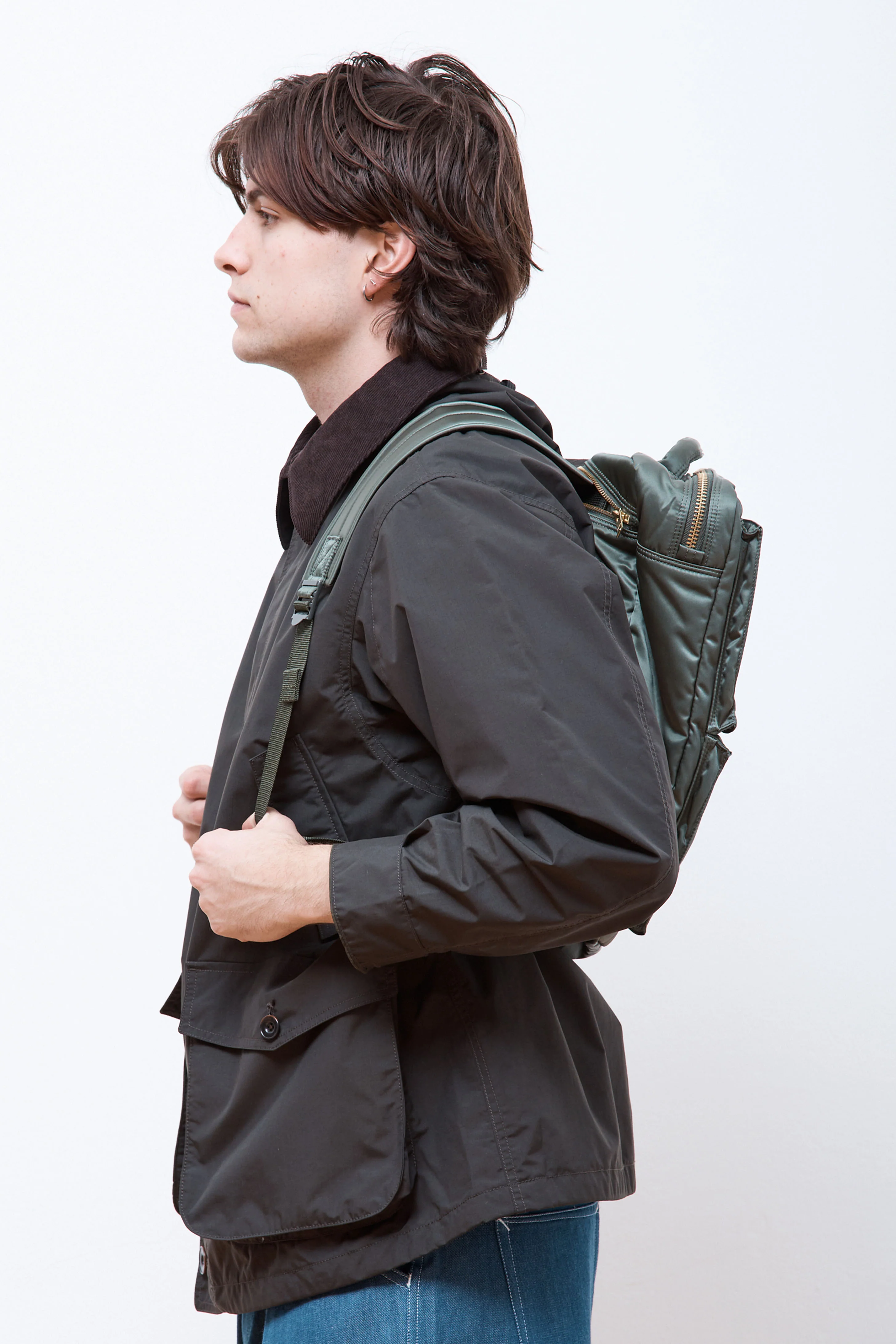 New Tanker 3Way Document Bag Sage Green - Image 8