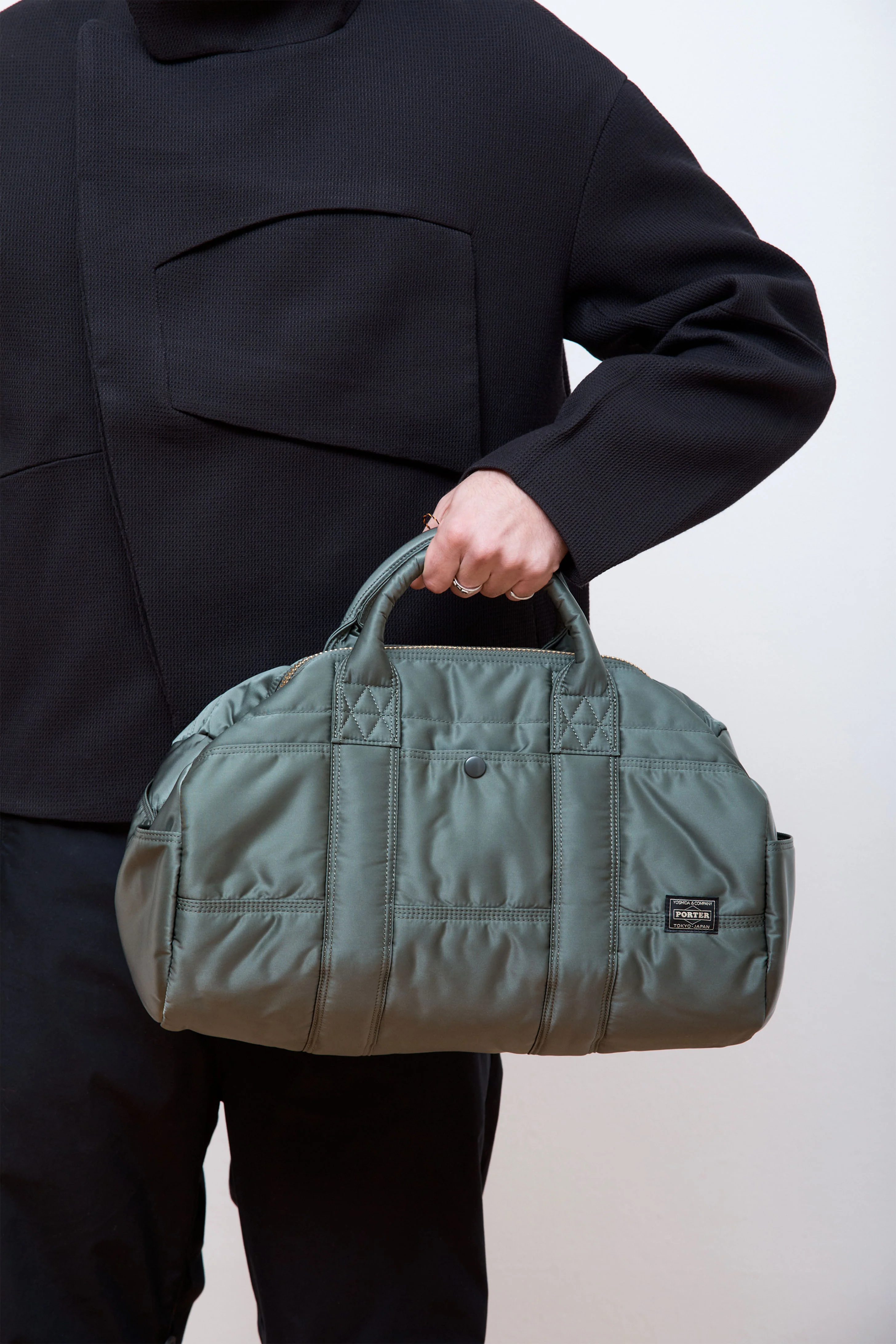 New Tanker Drum Bag Sage Green - Image 6