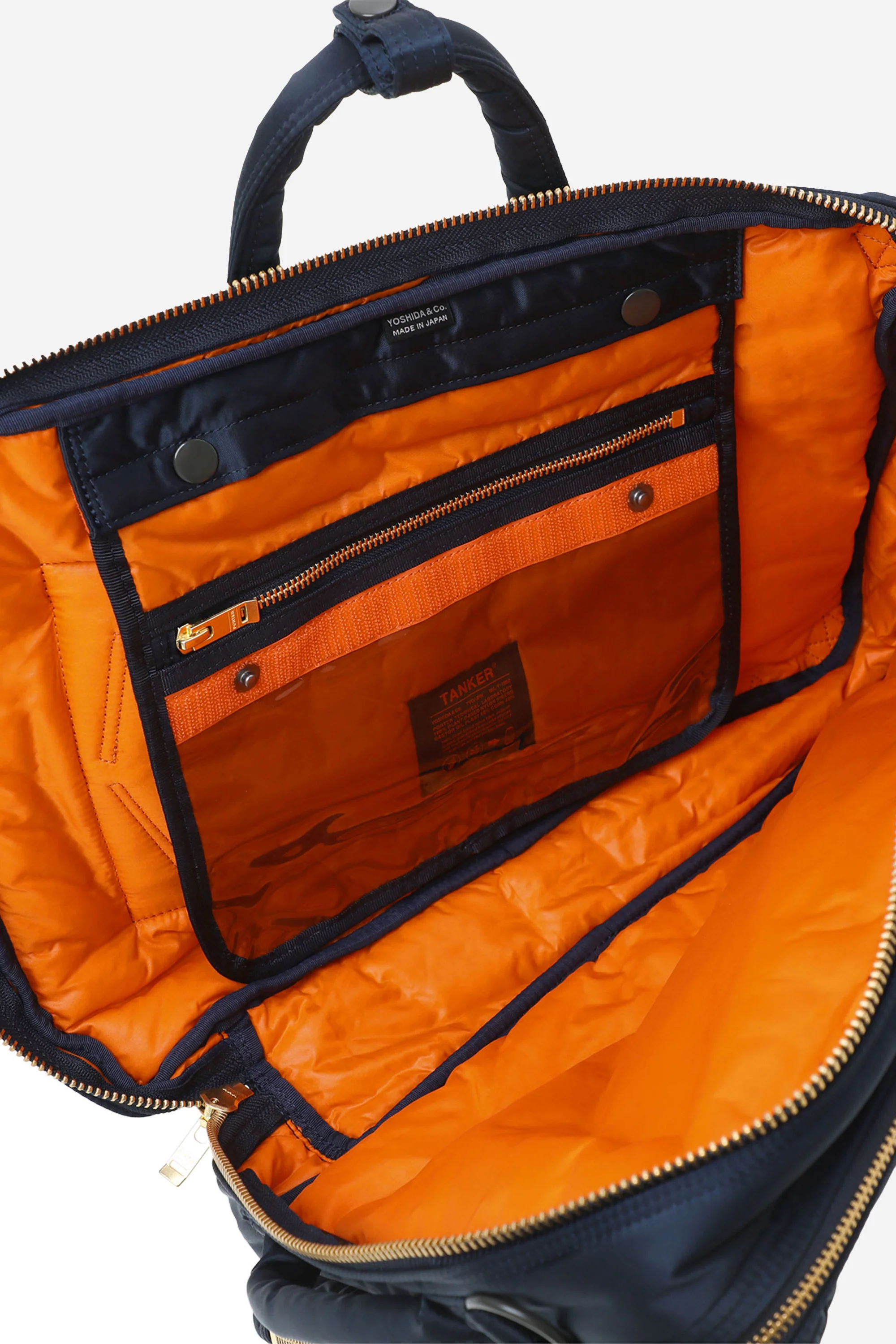 Tanker 3Way Document Bag (W-Zip) Navy - Image 11