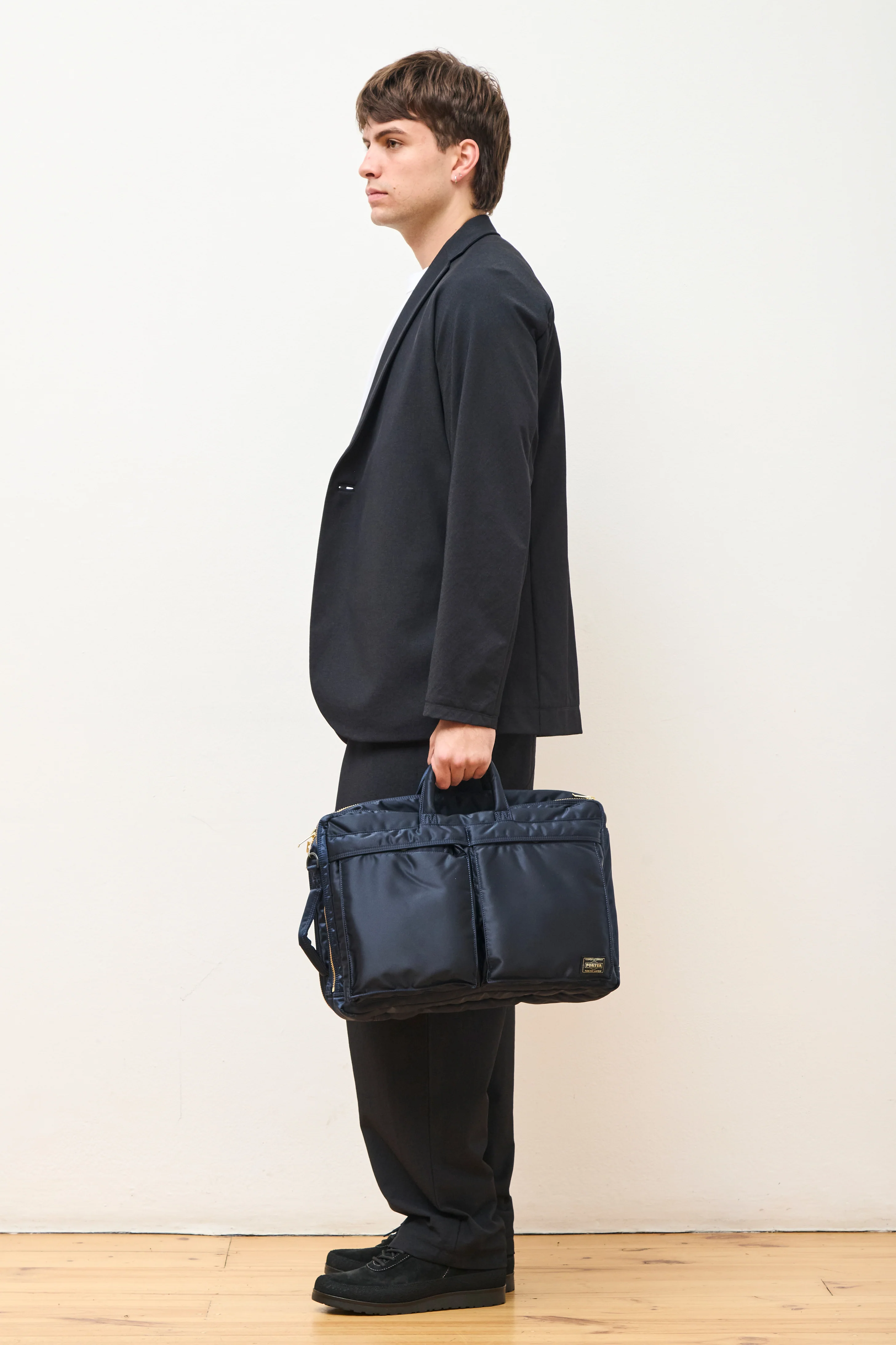 Tanker 3Way Document Bag (W-Zip) Navy - Image 7