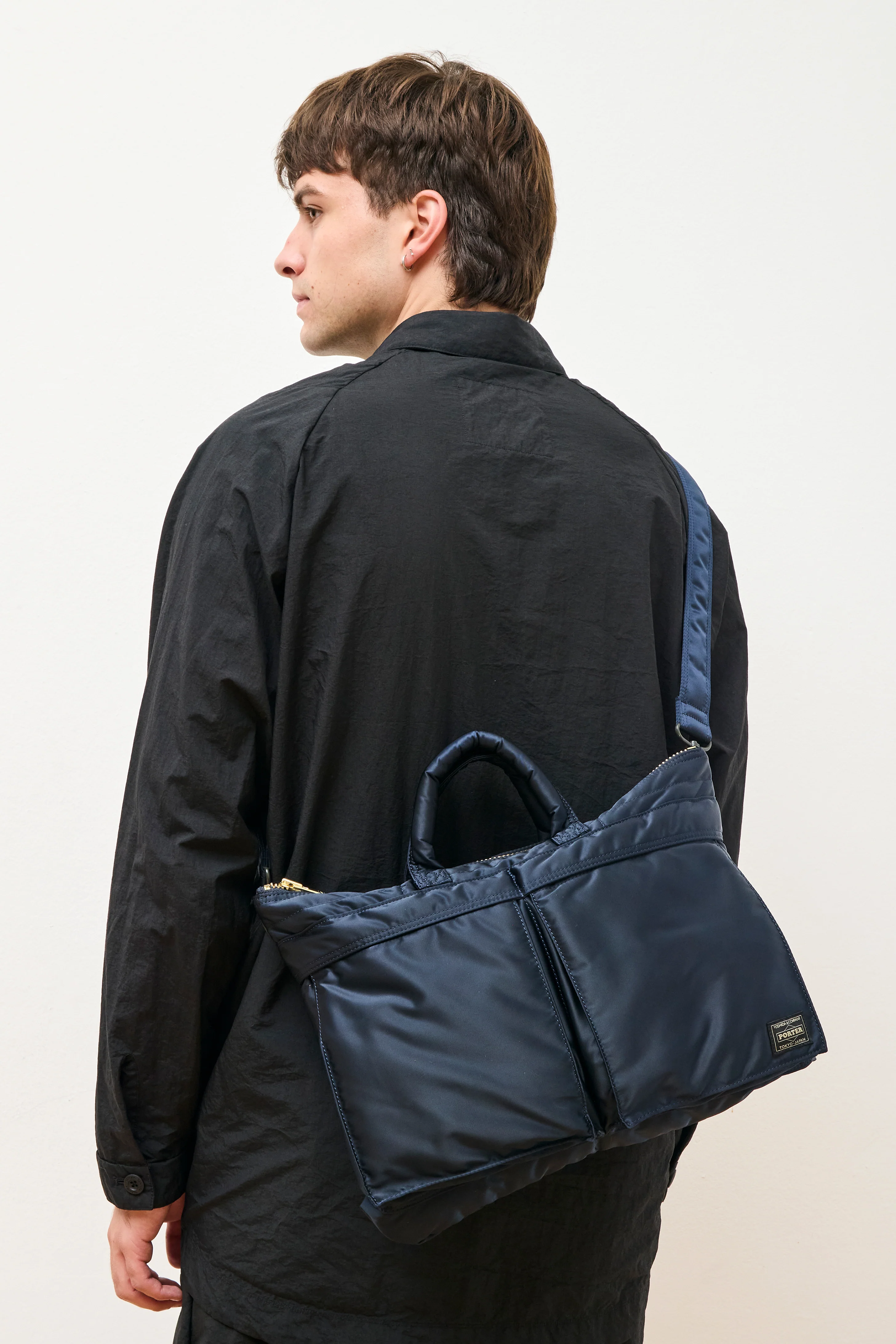 Tanker Short Helmet Bag Navy - Image 4