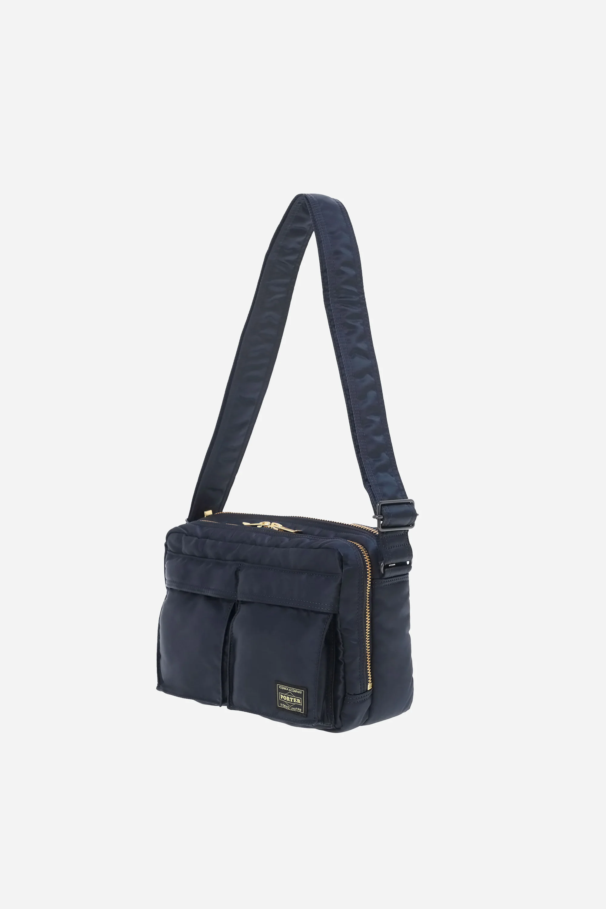 Tanker Sling Bag W-Zip Navy - Image 3