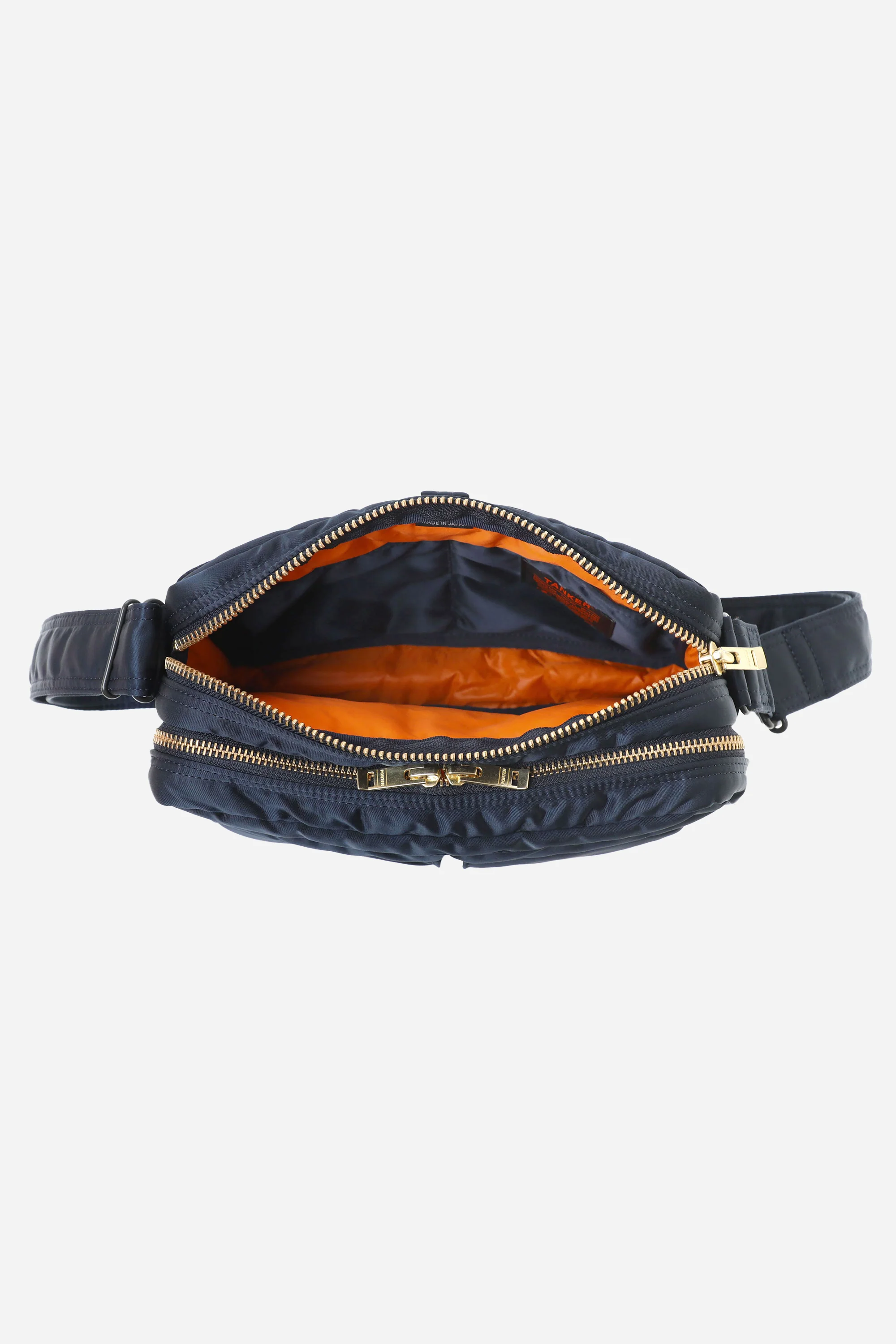 Tanker Sling Bag W-Zip Navy - Image 4