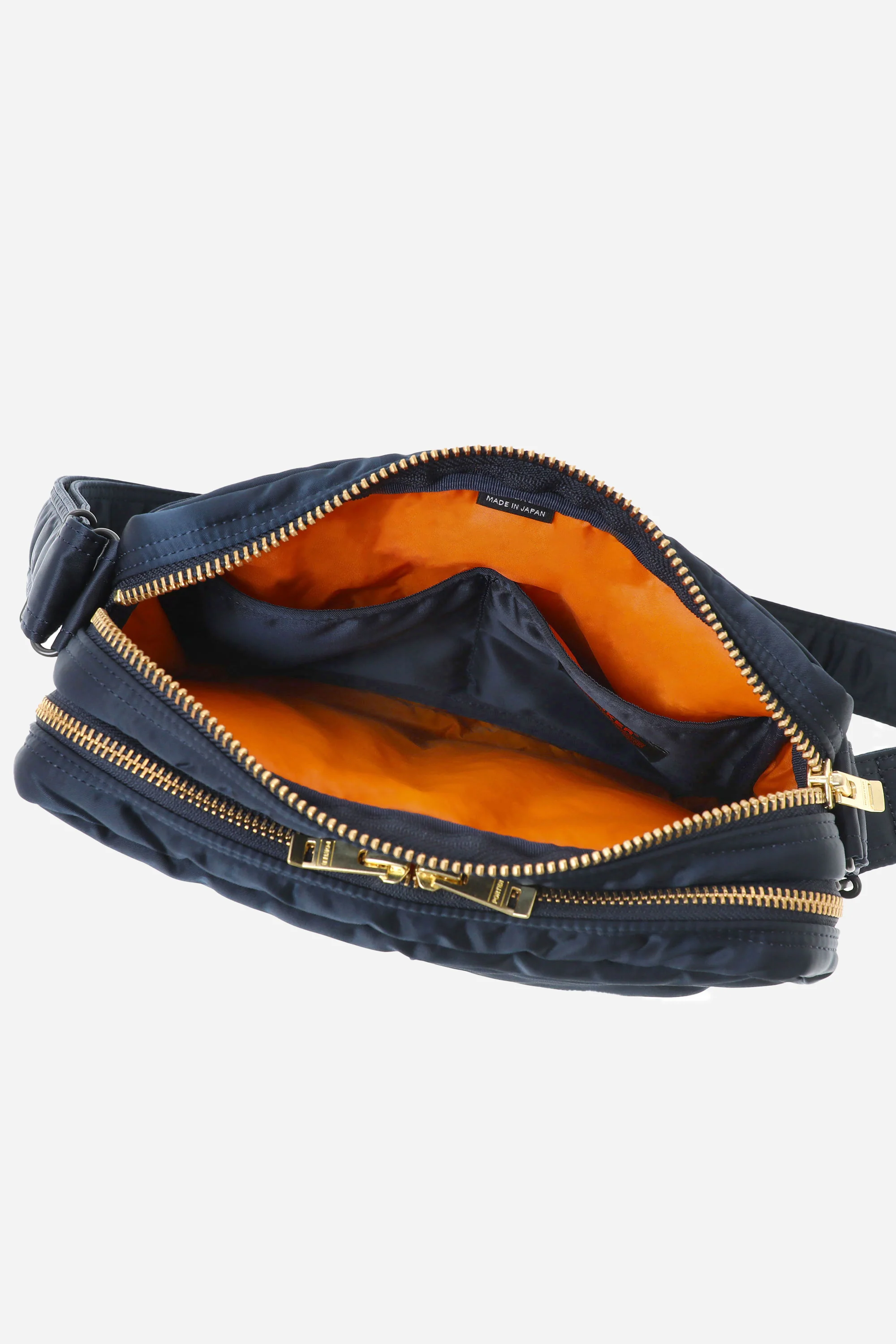 Tanker Sling Bag W-Zip Navy - Image 7