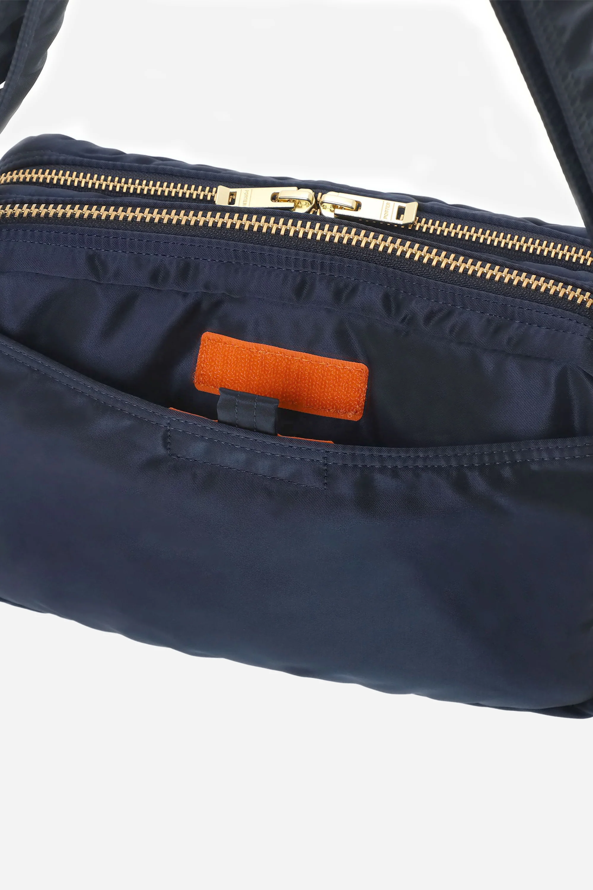 Tanker Sling Bag W-Zip Navy - Image 8