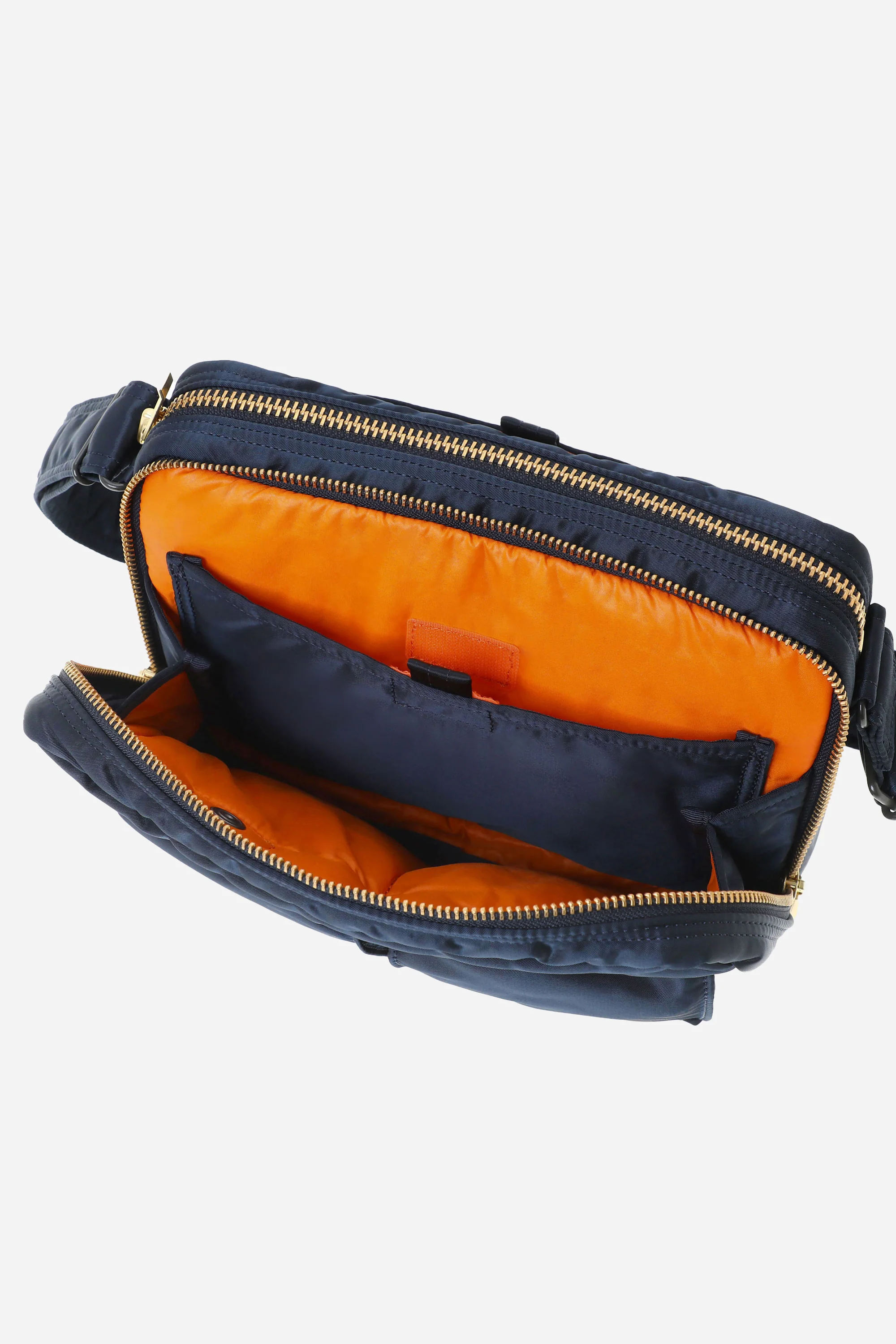 Tanker Sling Bag W-Zip Navy - Image 9