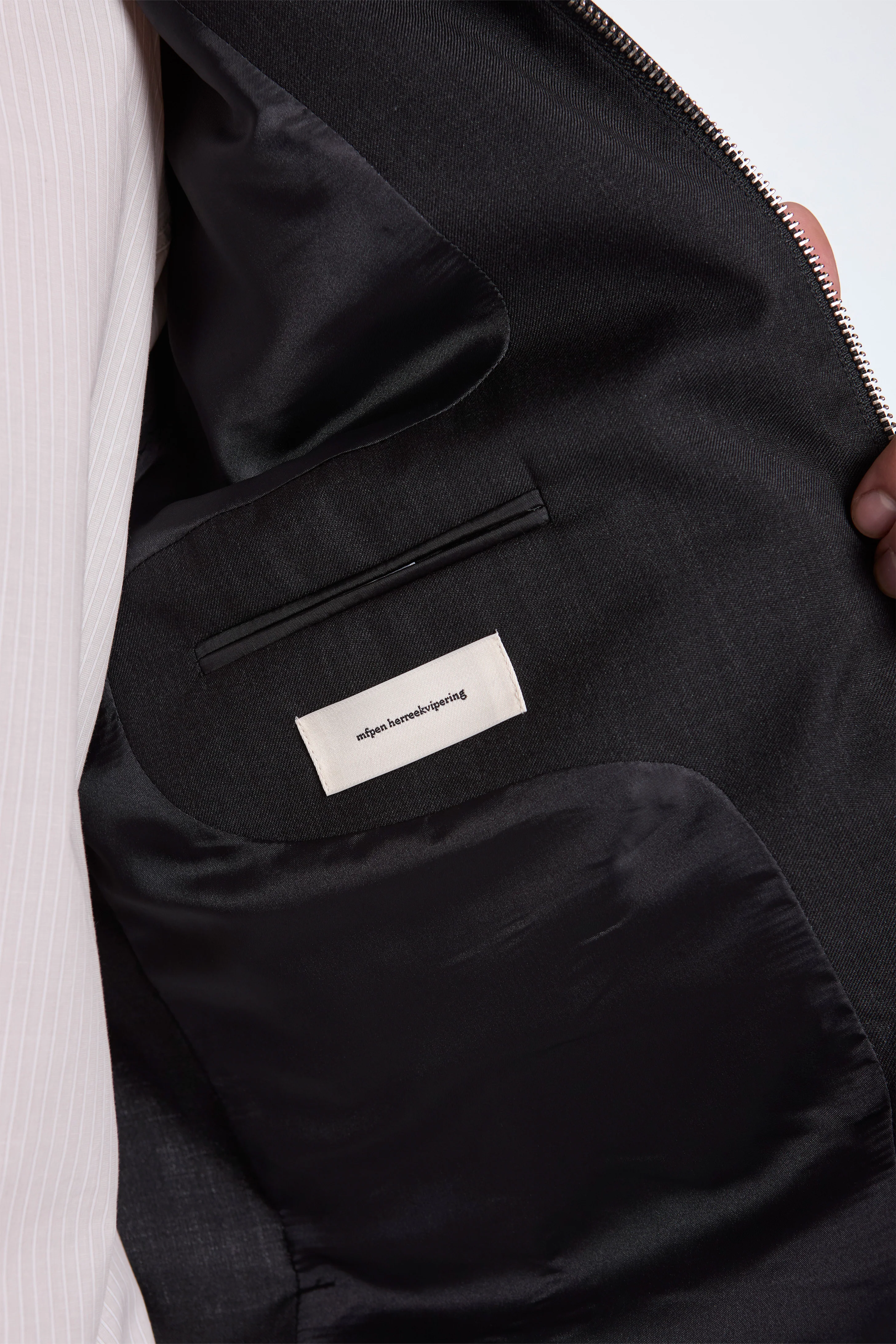 Postal Jacket Anthracite Wool - Image 4