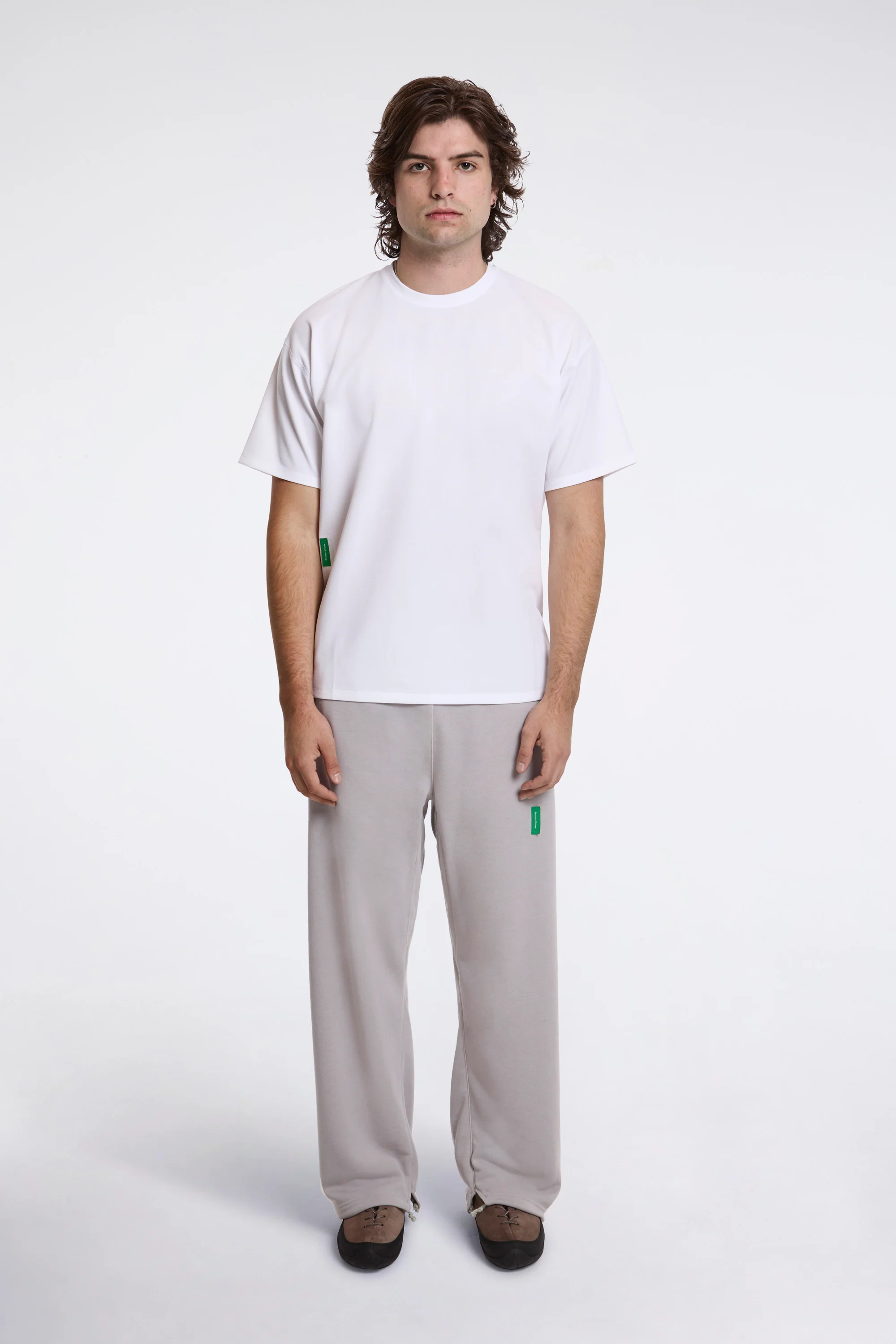 Quick-Dry Boxy Short Sleeve Tee White - Image 2
