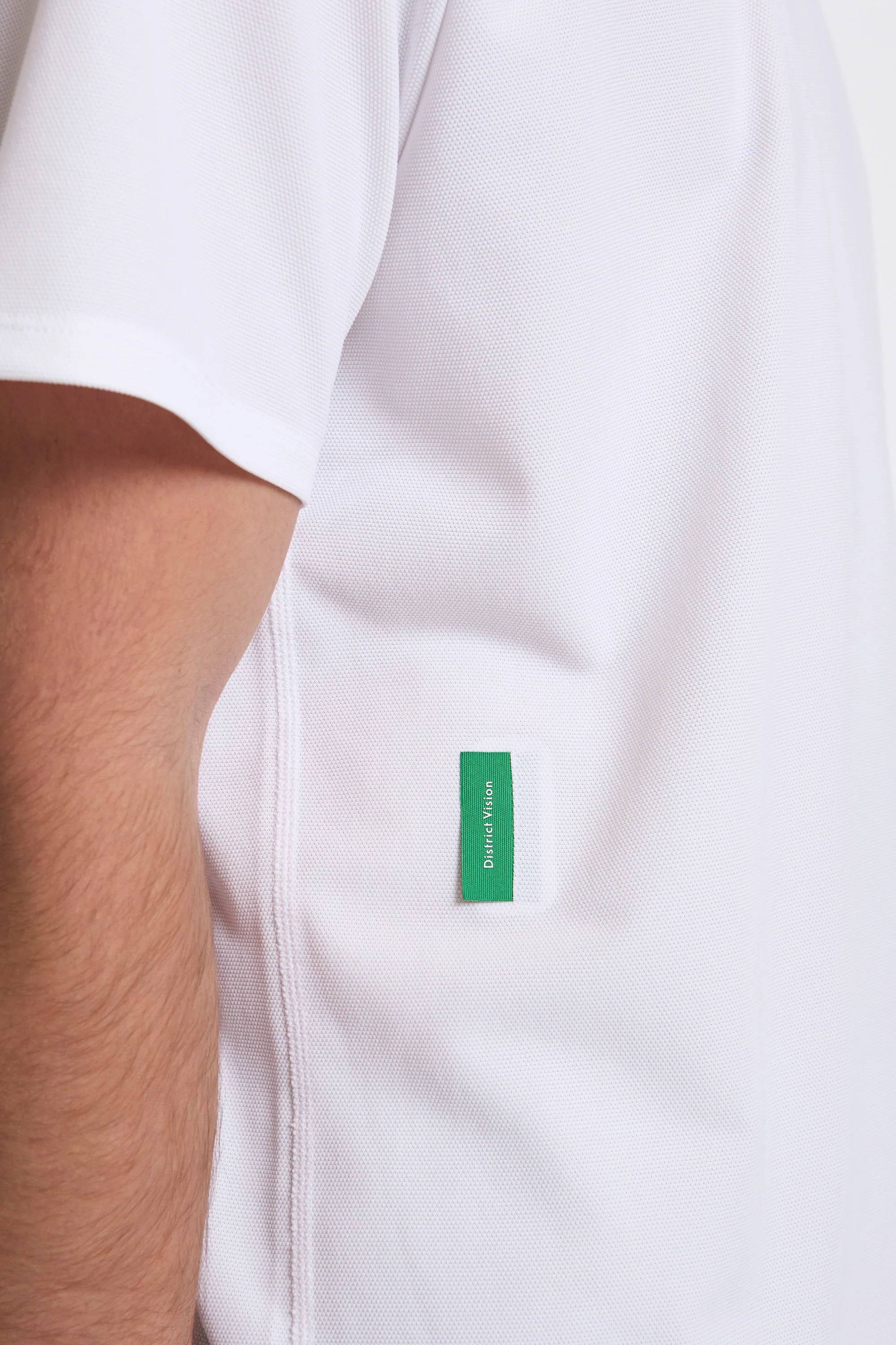 Quick-Dry Boxy Short Sleeve Tee White - Image 3