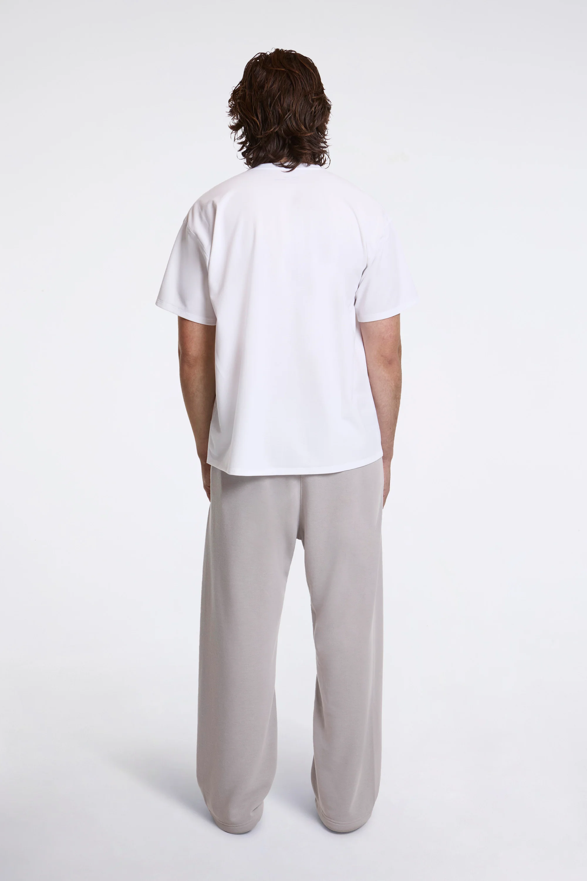 Quick-Dry Boxy Short Sleeve Tee White - Image 5