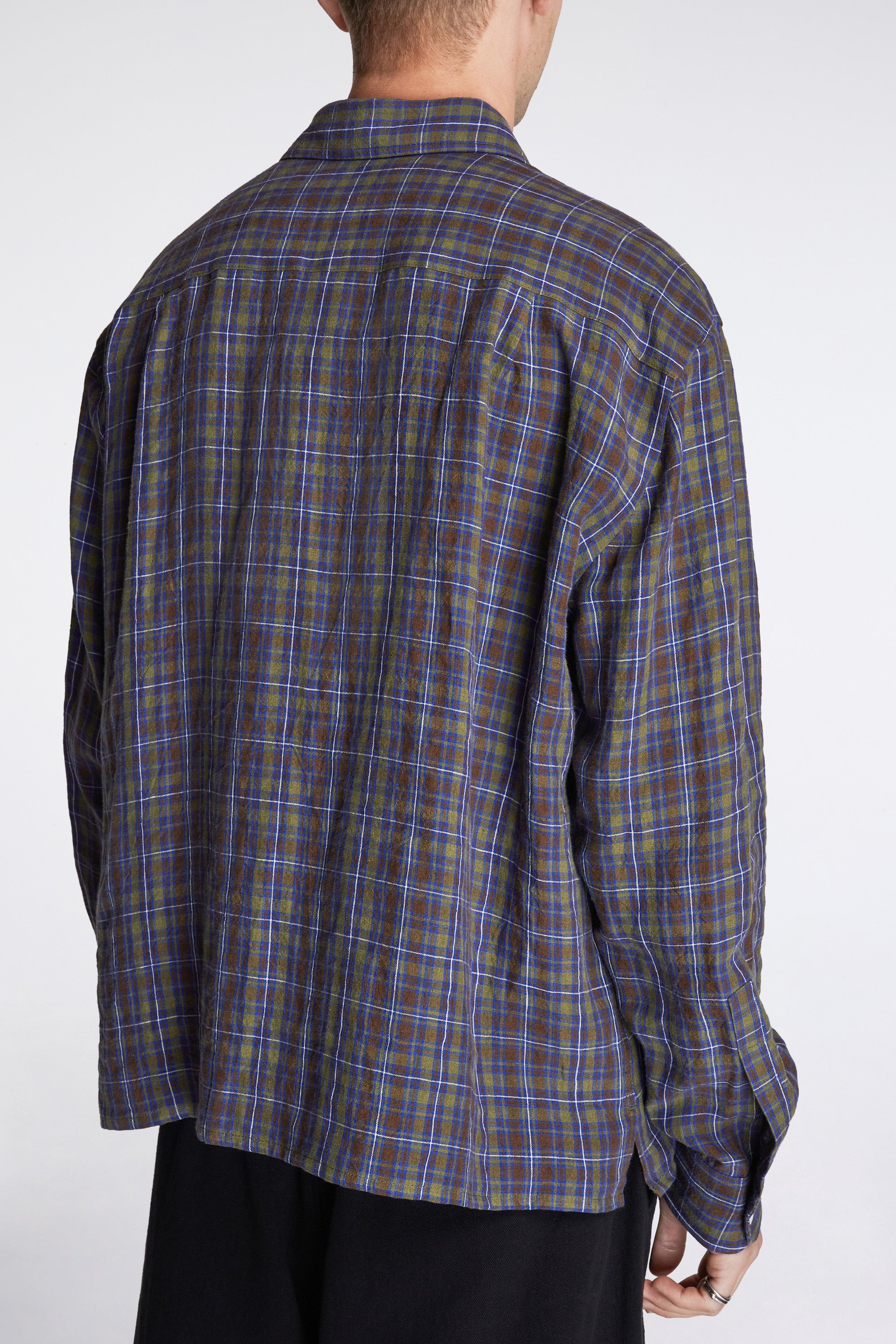 Relaxed Farmer Shirt Damson - Image 4