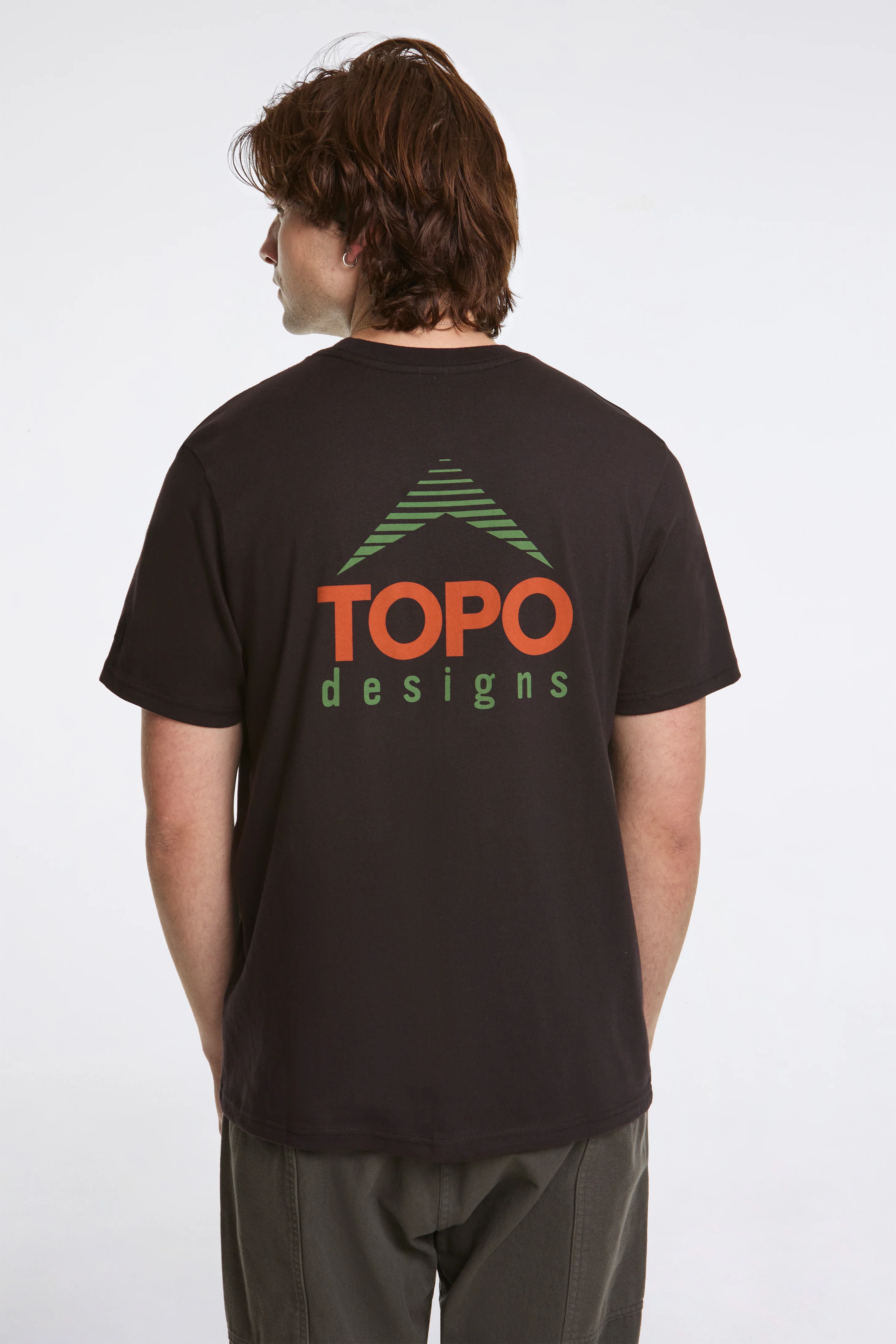 Retro Icon Tee Mens Black - Image 2