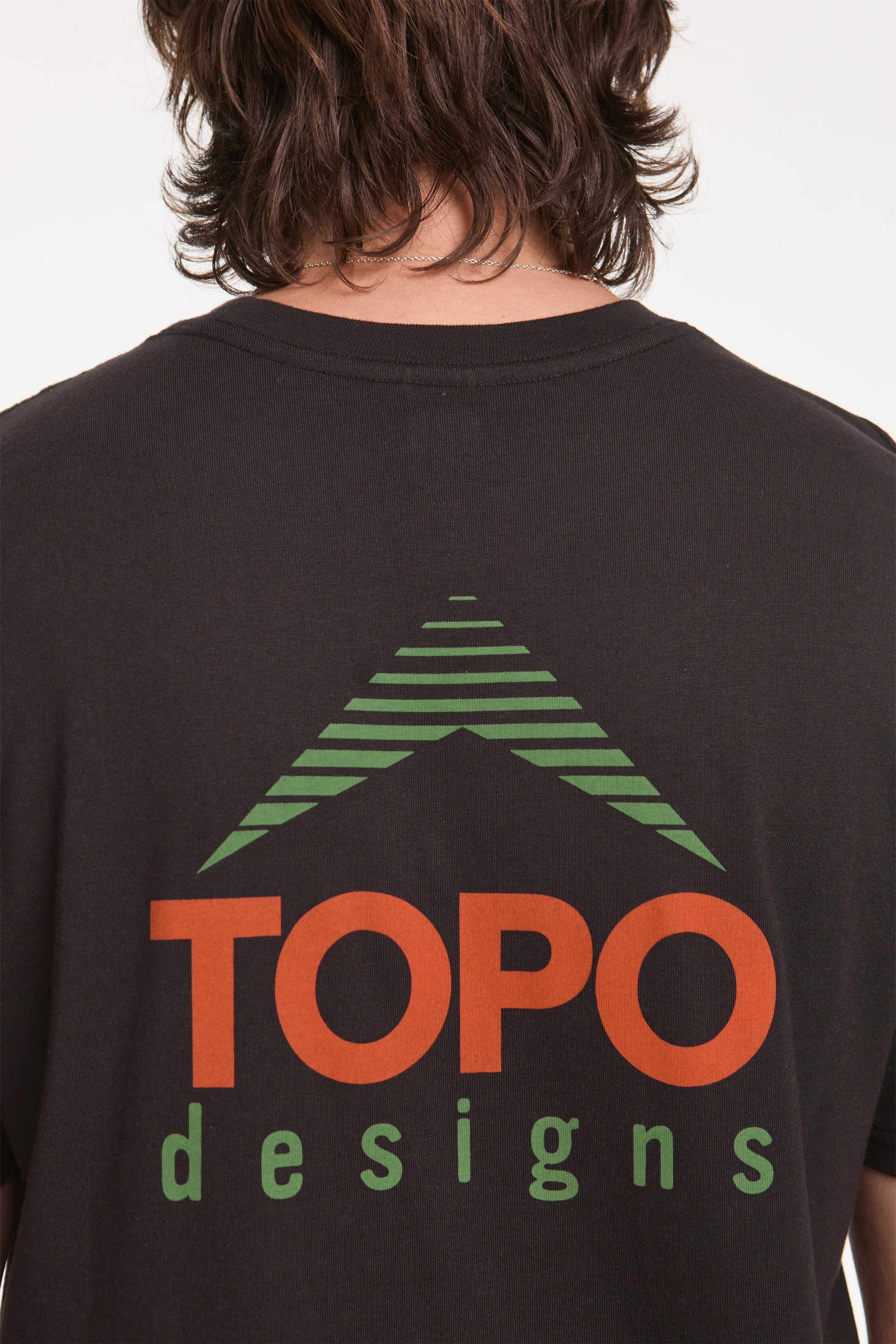Retro Icon Tee Mens Black - Image 3