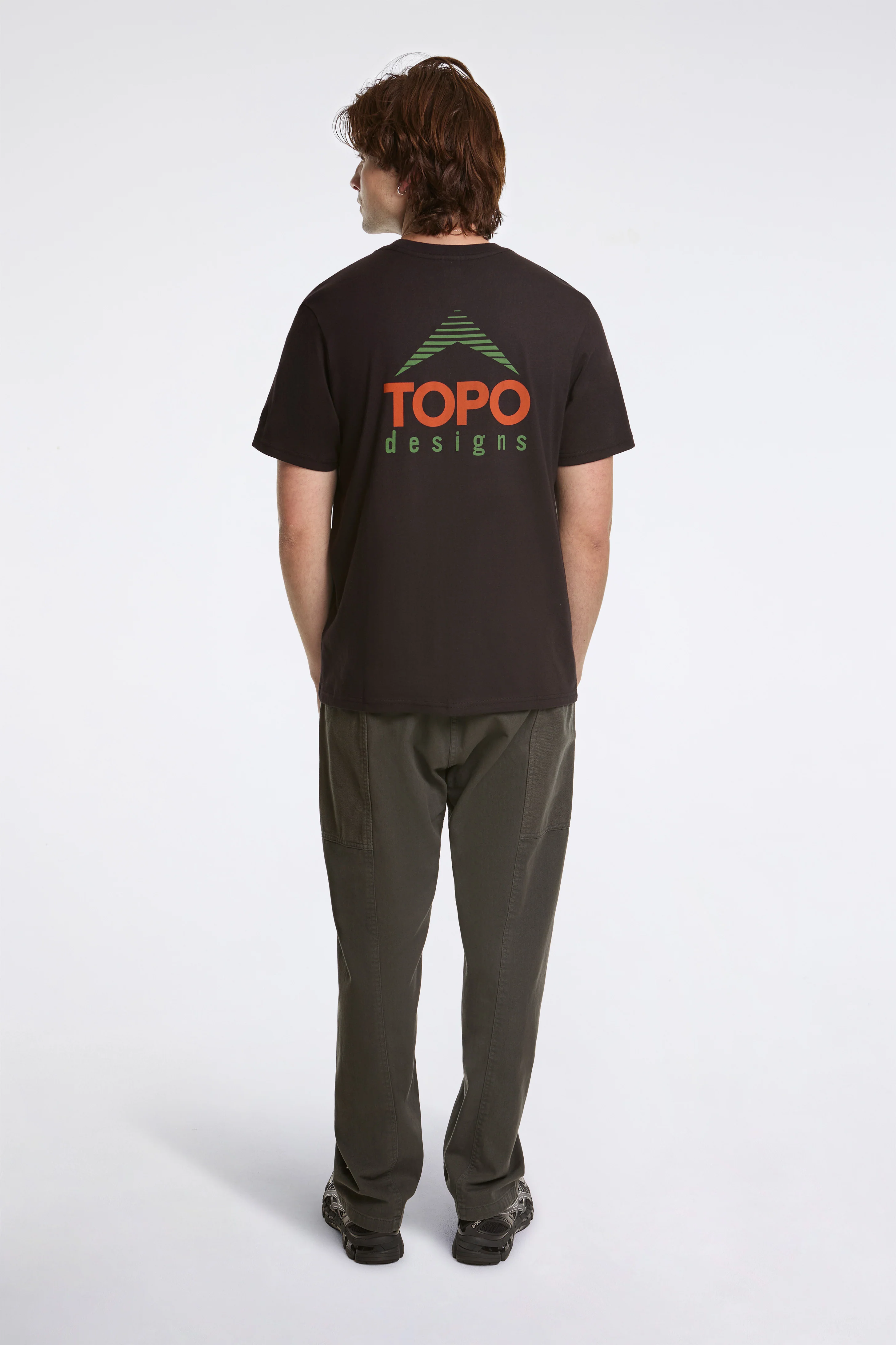 Retro Icon Tee Mens Black - Image 6