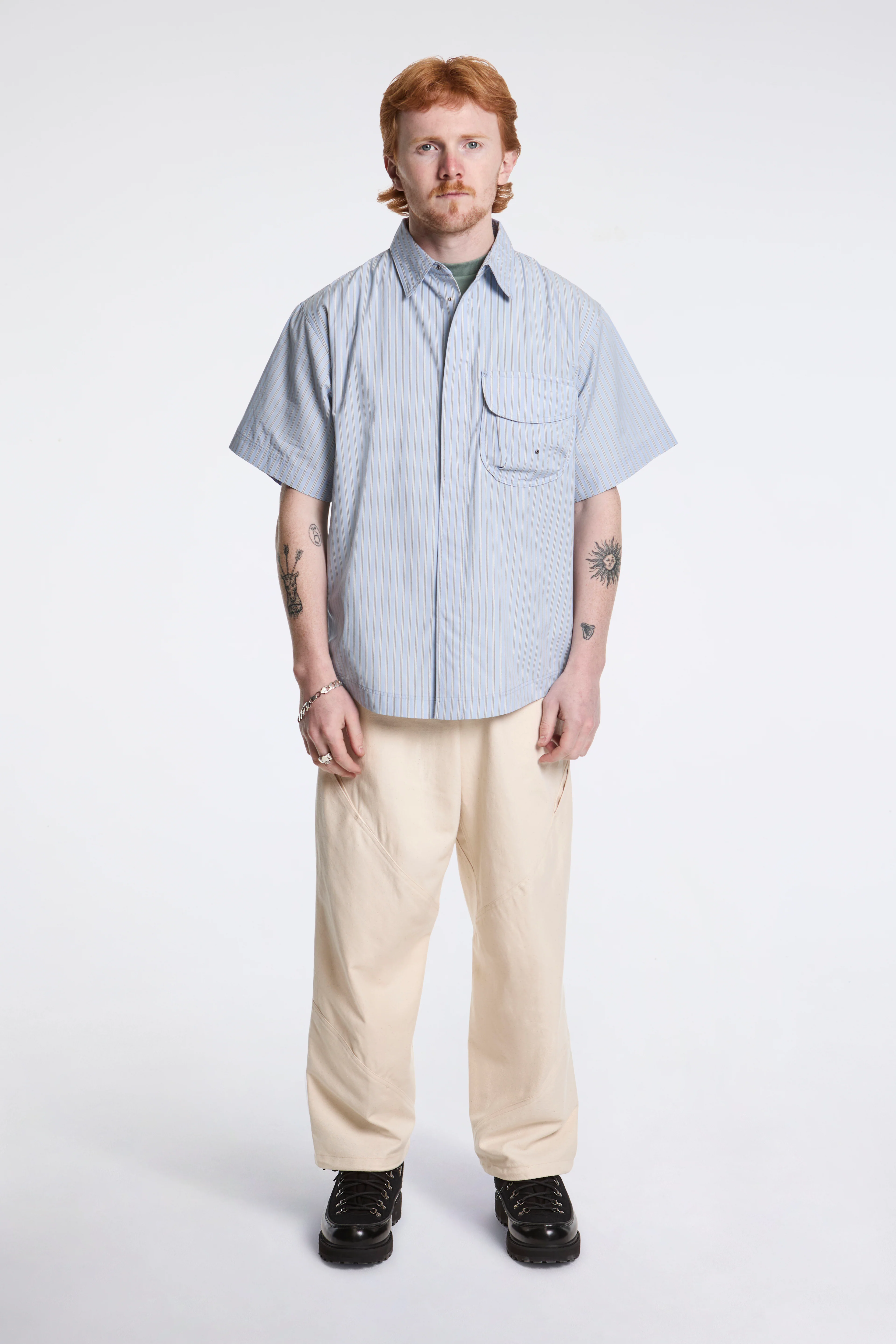 Retroreflective Short Sleeved Shirt Chill Sax - Image 5