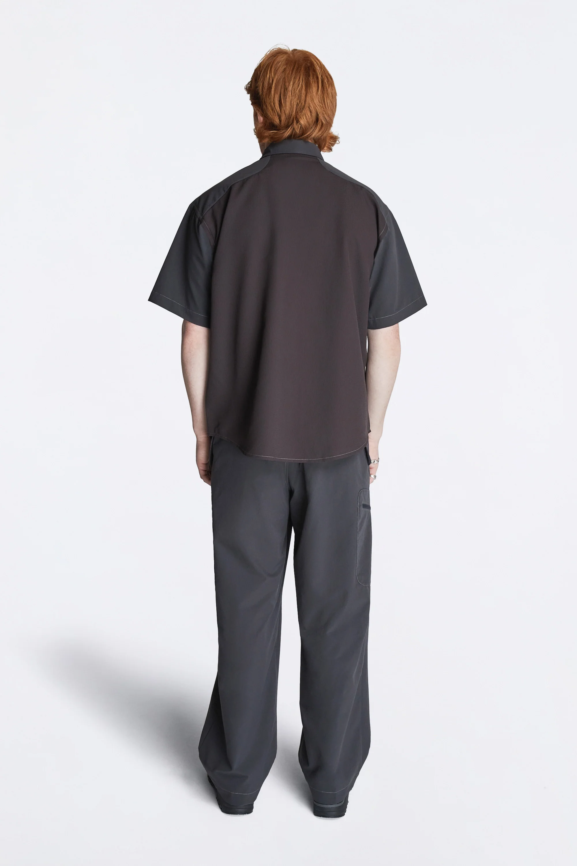 Roa × And Wander Breathable Shirt Charcoal - Image 6