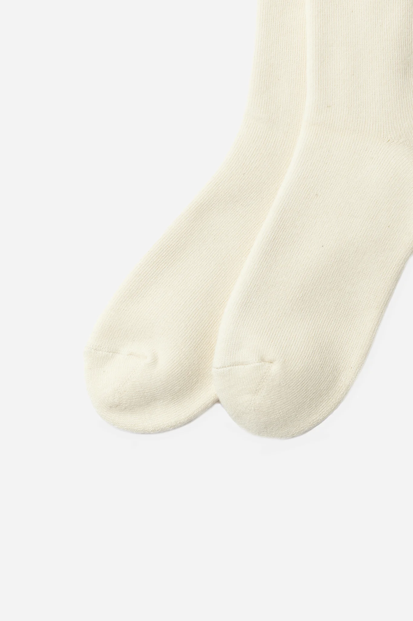 Organic Daily 3 Pack Crew Socks Ecru - Image 4