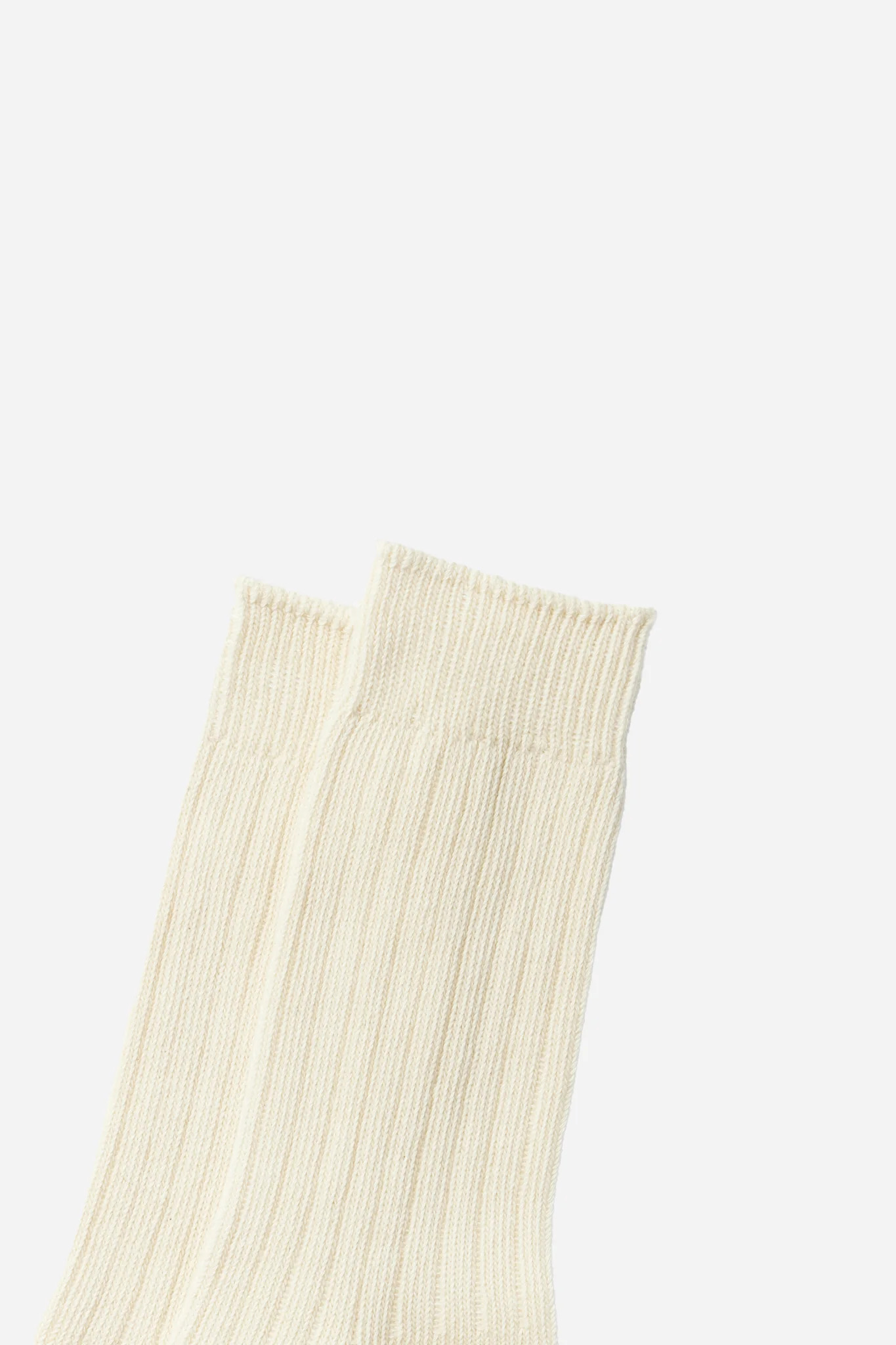Organic Daily 3 Pack Crew Socks Ecru - Image 7