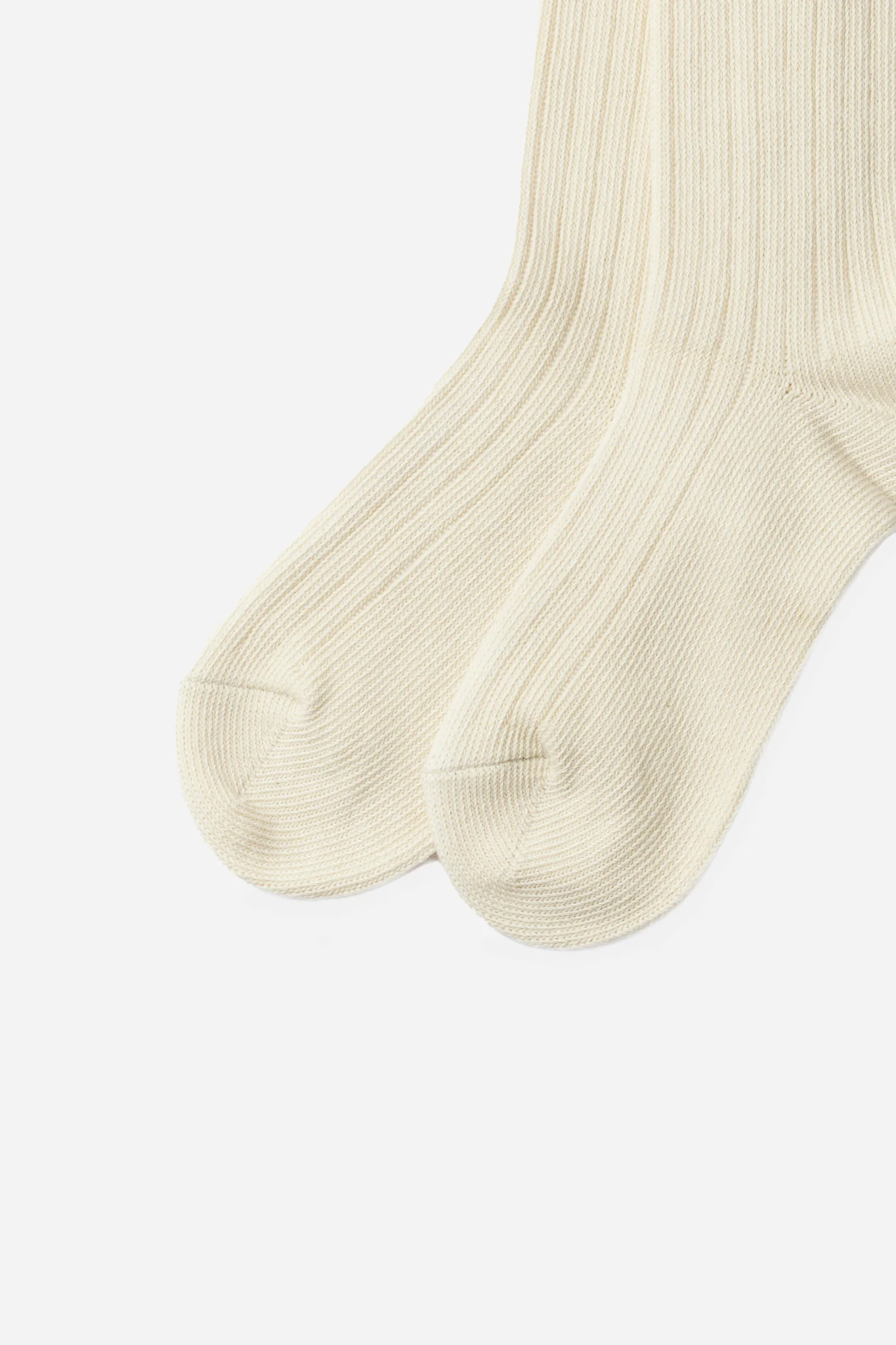 Organic Daily 3 Pack Crew Socks Ecru - Image 8