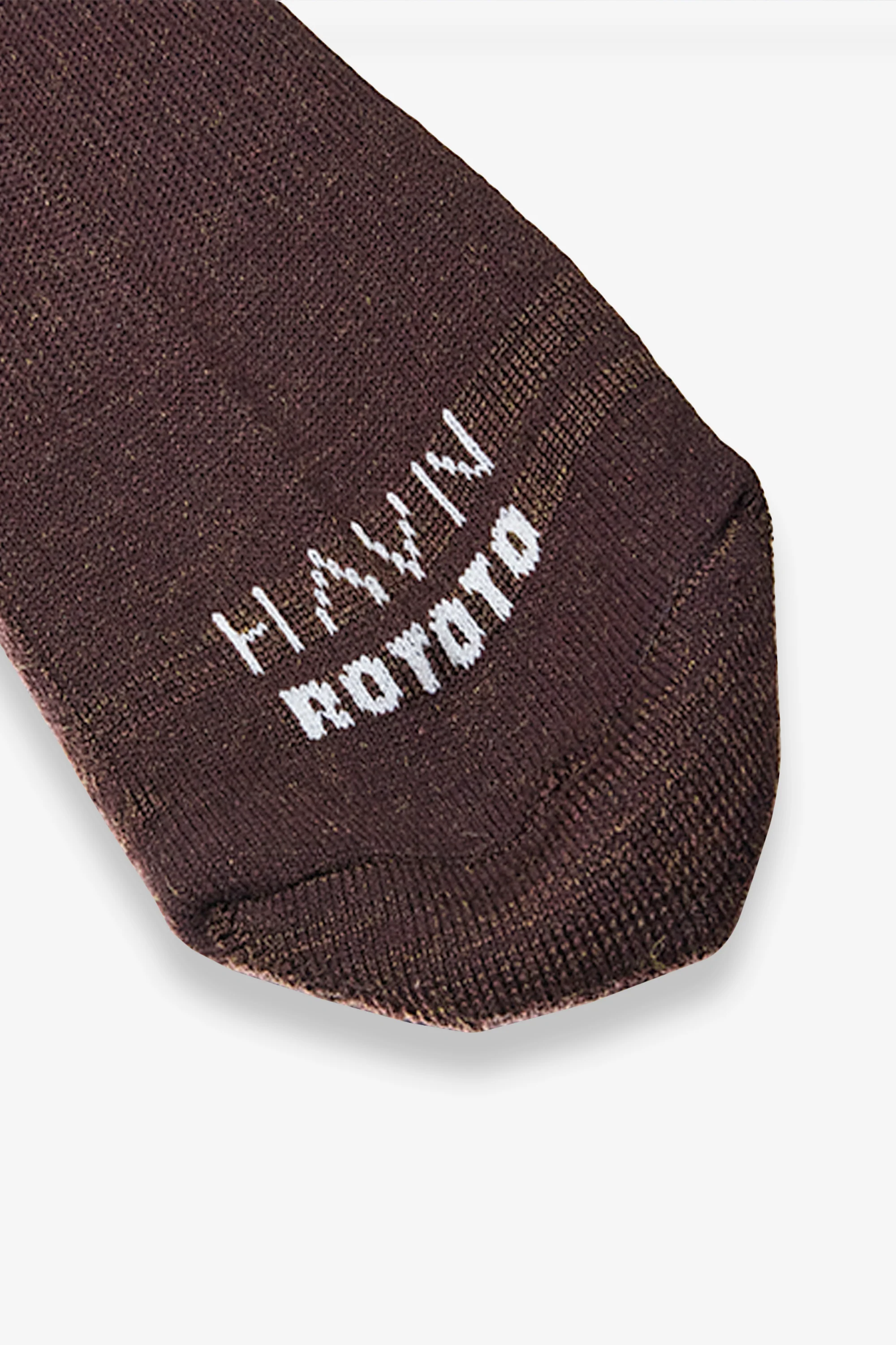 Rototo for HAVN Merino Crew Sock Brown - Image 3