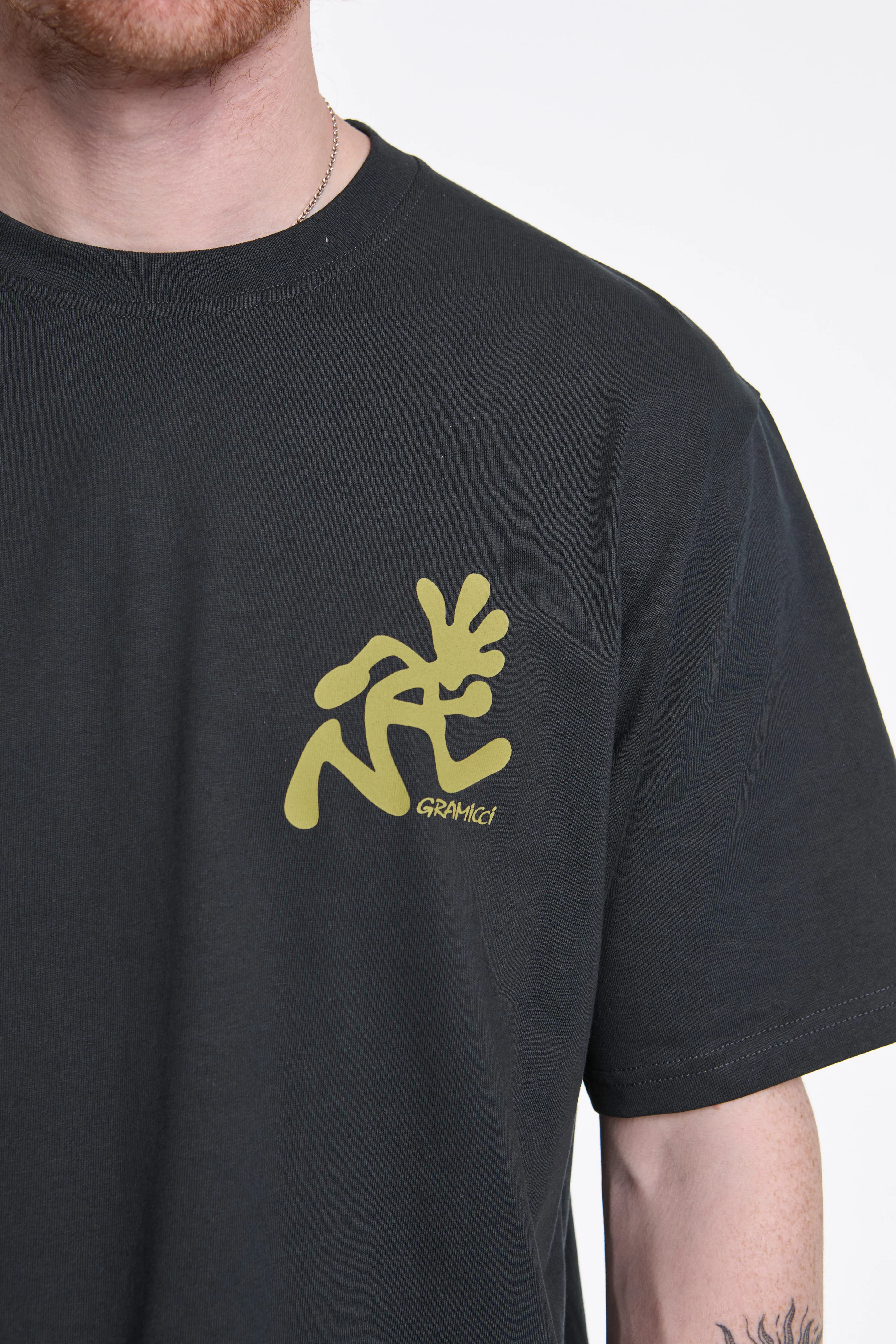 Running Man Tee Green/Black - Image 3