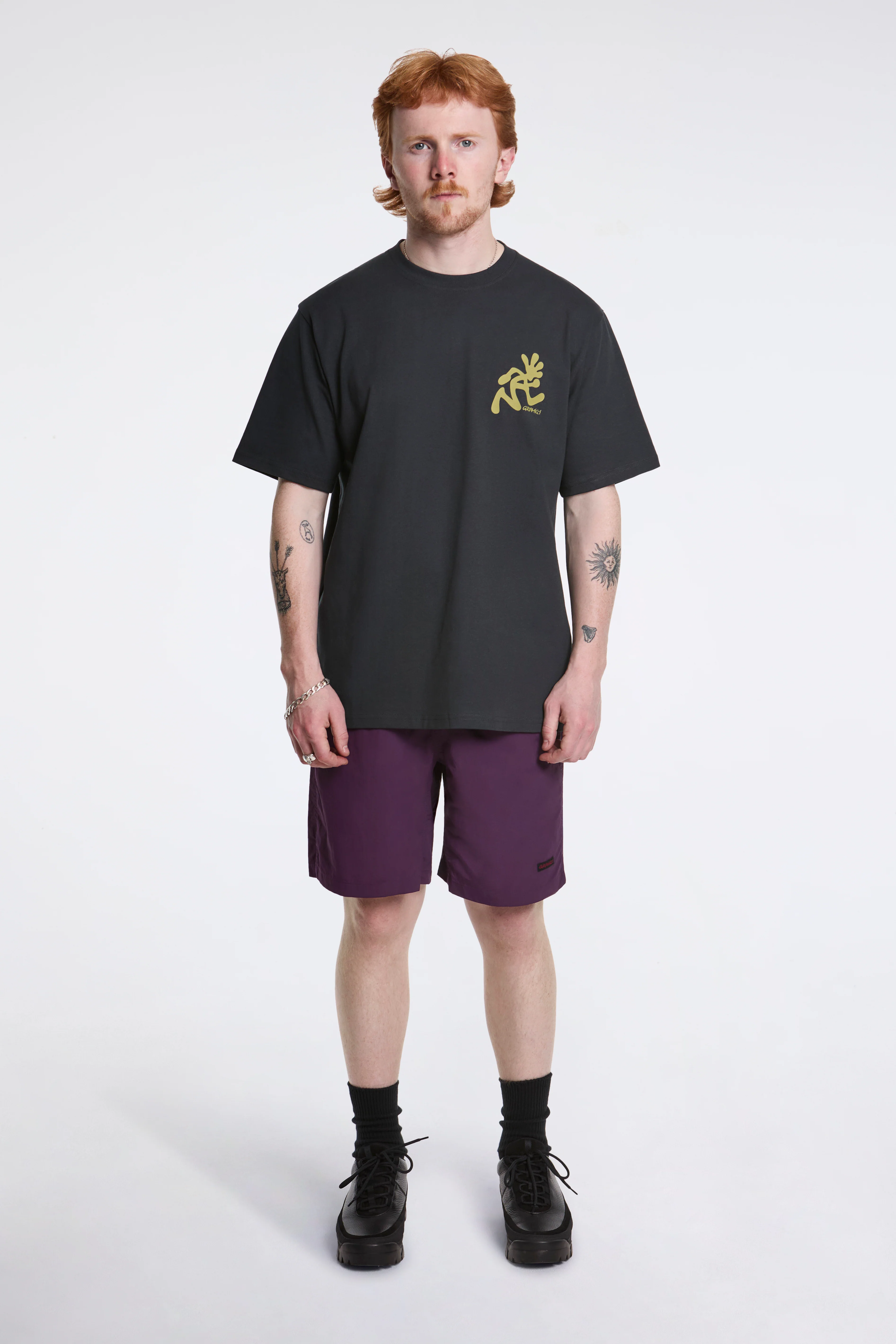 Running Man Tee Green/Black - Image 5