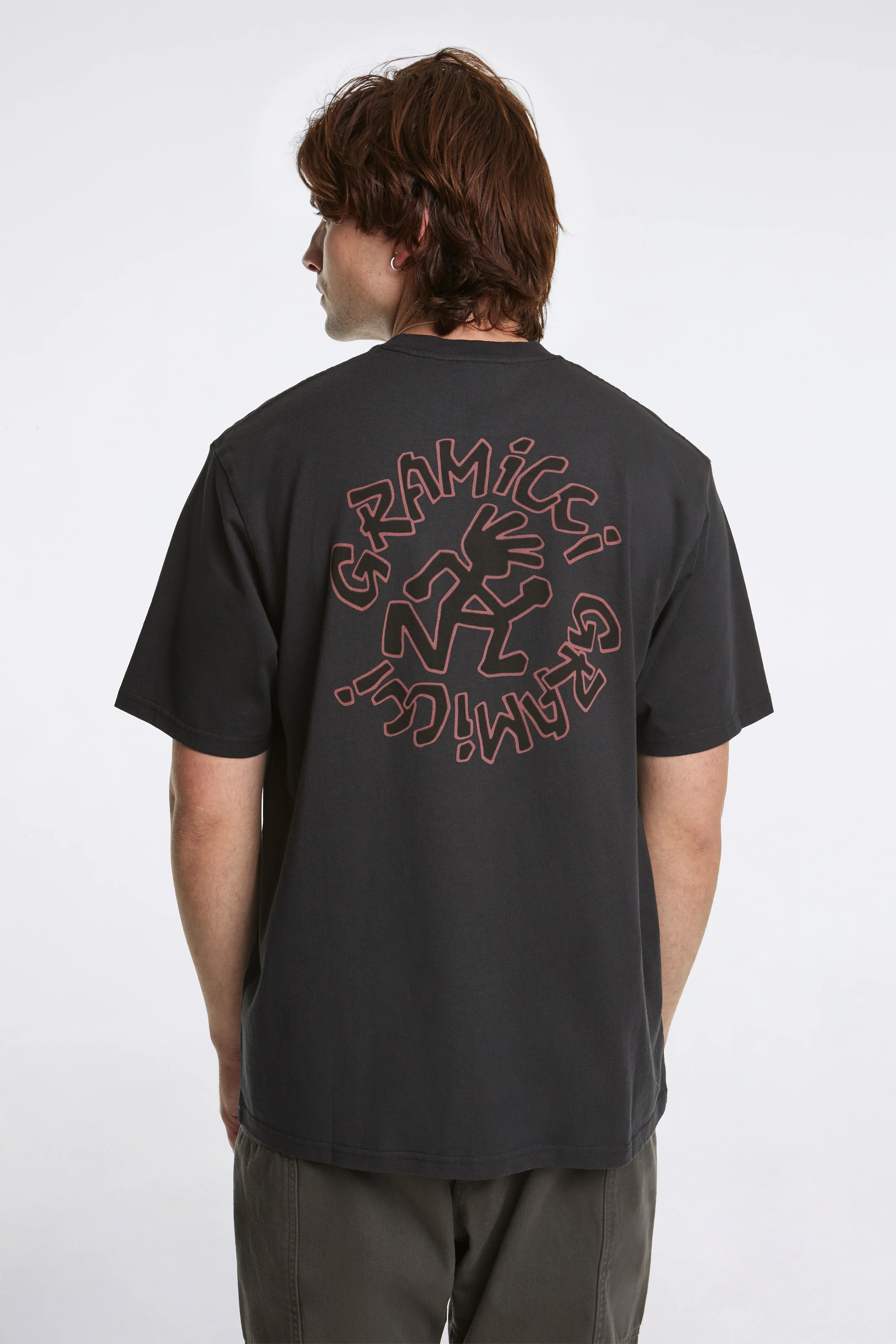 Running Man Tee Vintage Black - Image 2