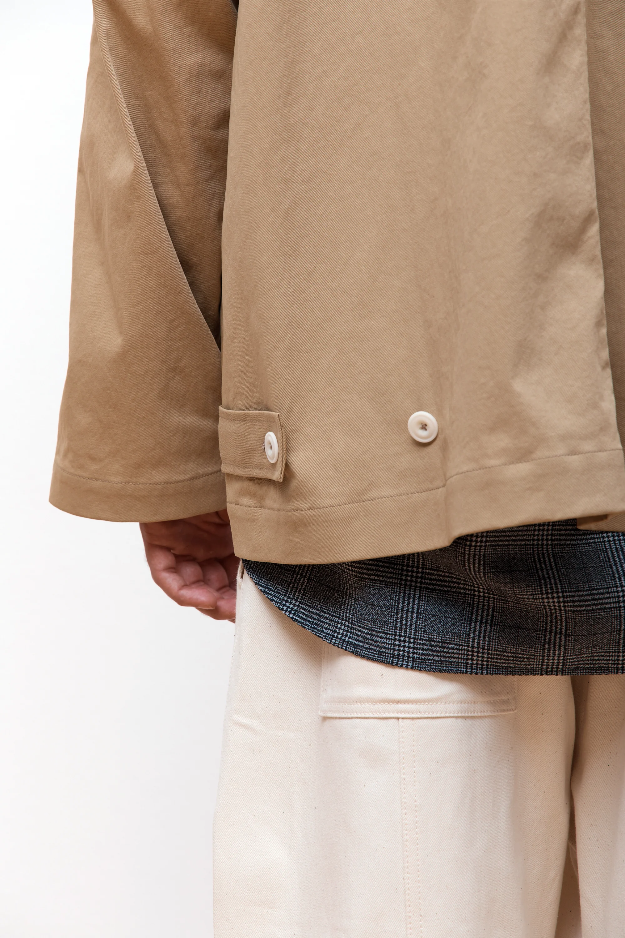Nylon Takeshi Jacket  Sand - Image 5