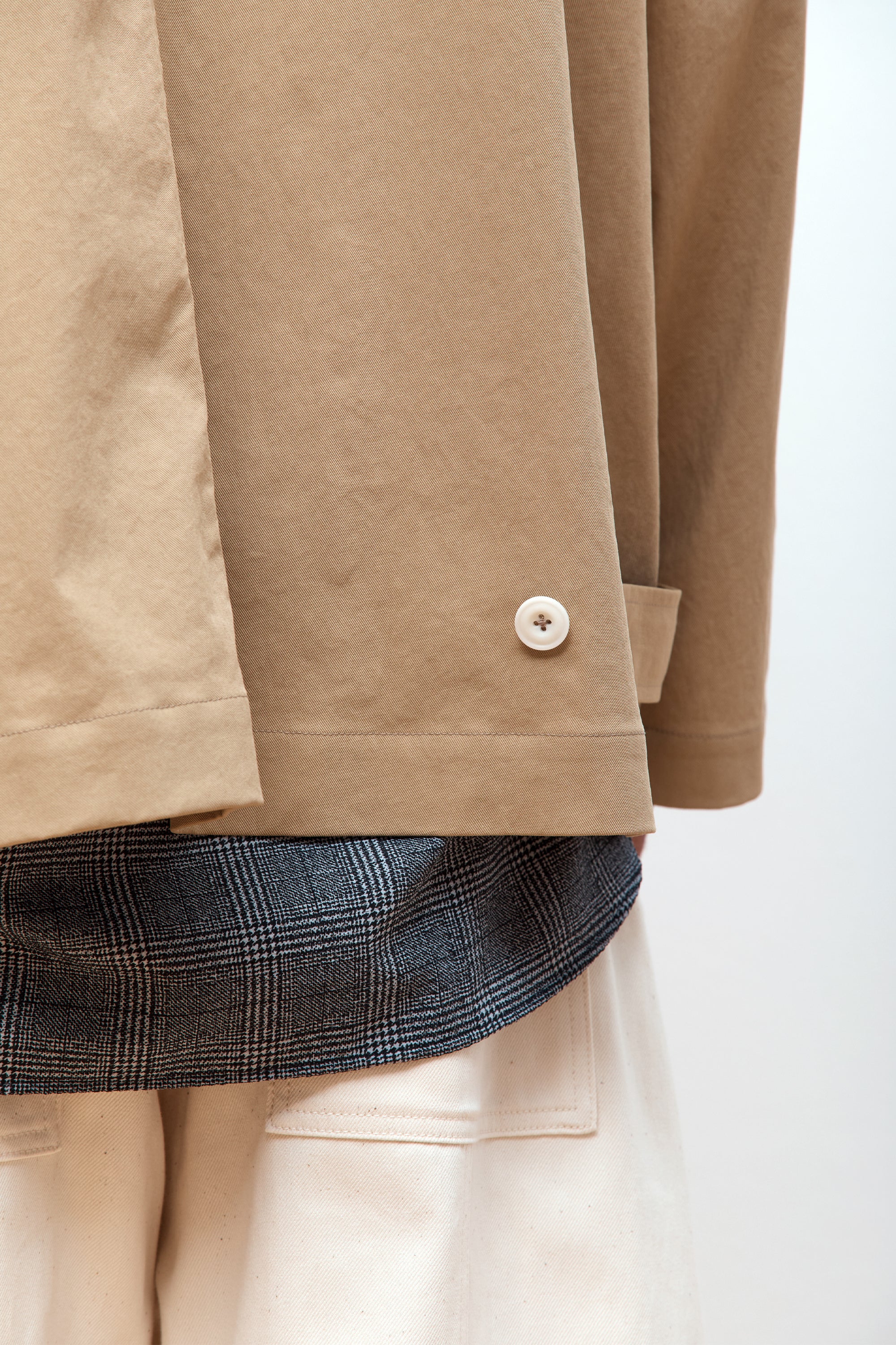 Nylon Takeshi Jacket  Sand - Image 6