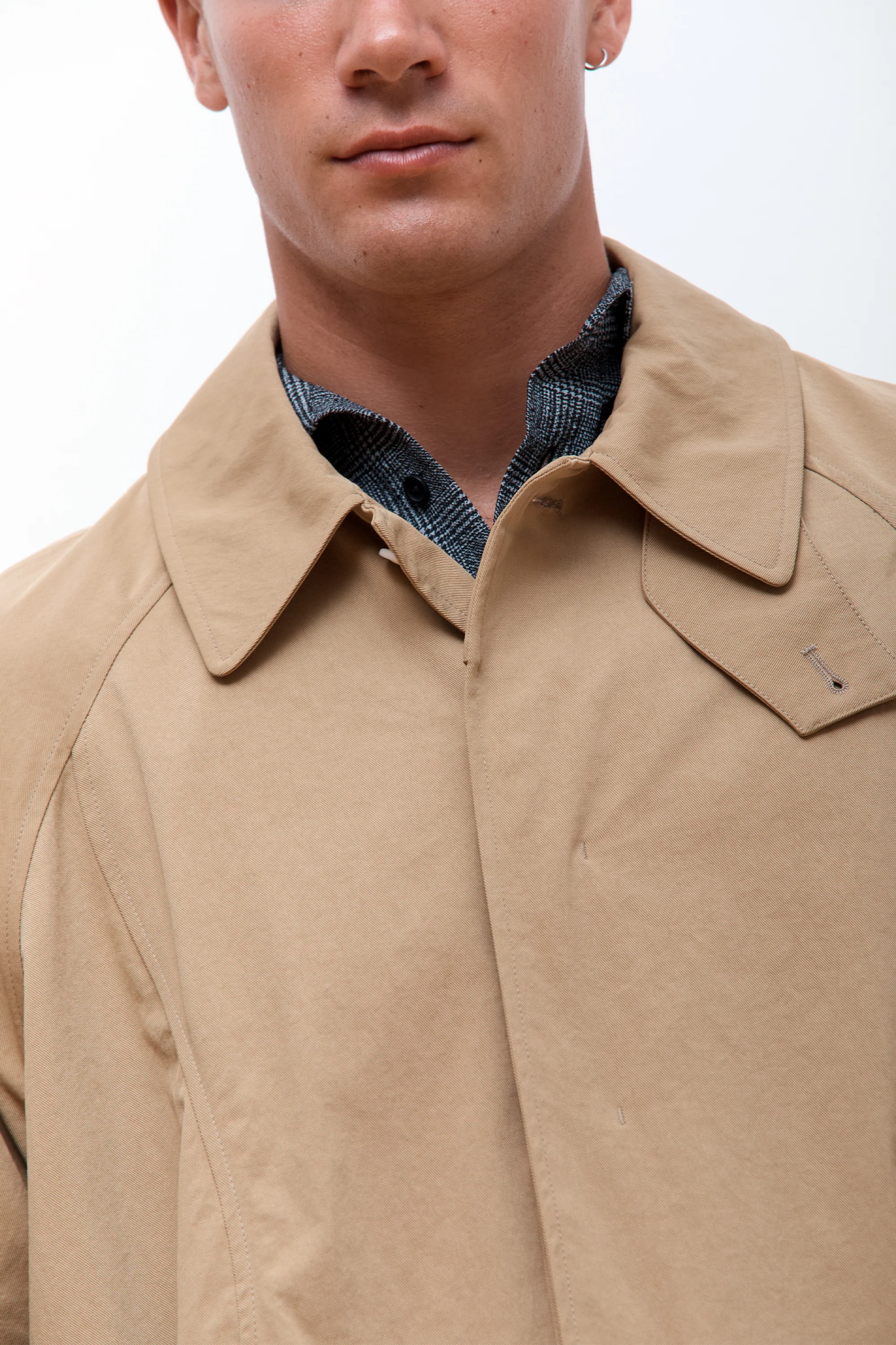 Nylon Takeshi Jacket  Sand - Image 7
