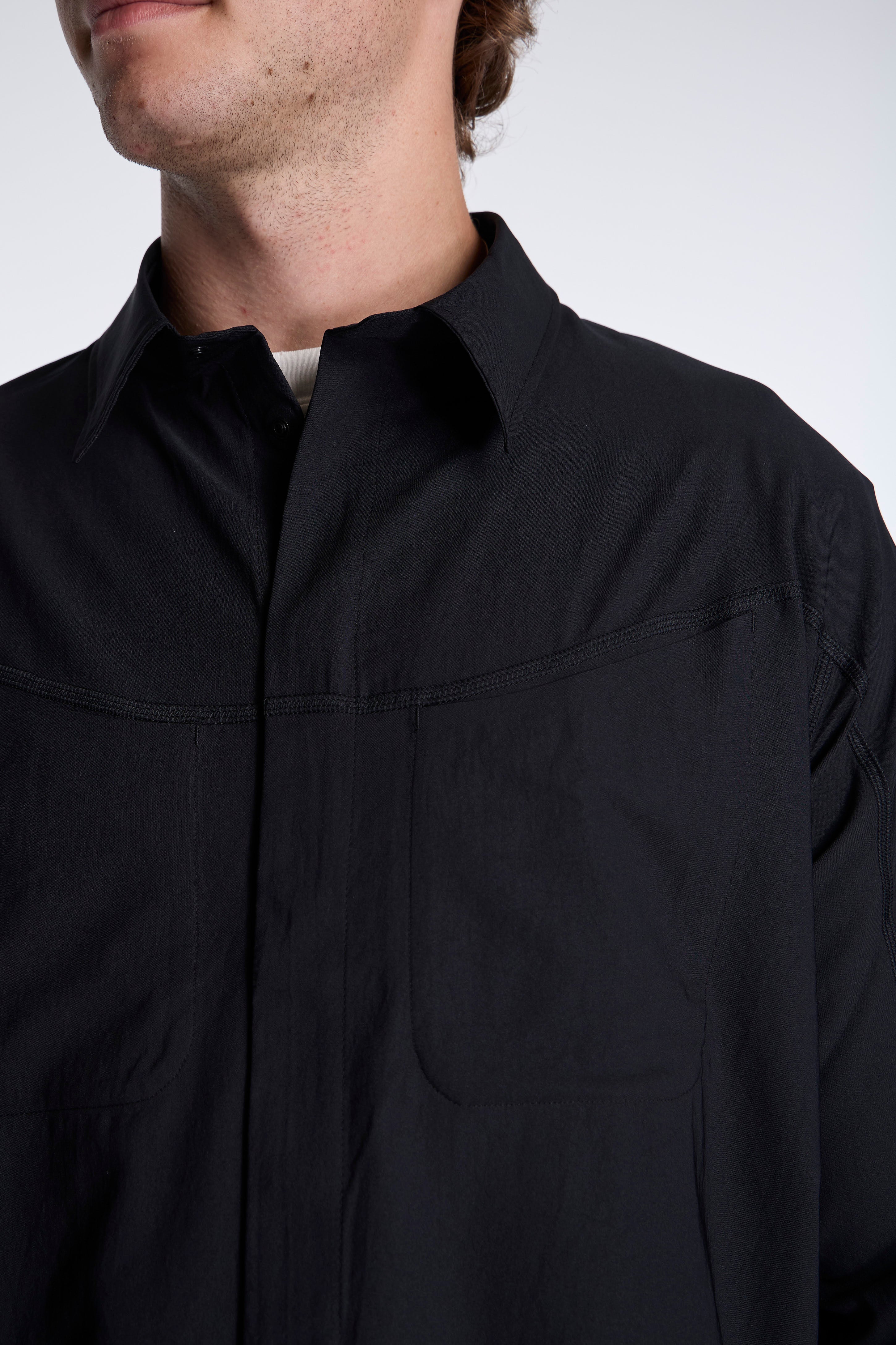 Peaceshell River Shirt Black - Image 5