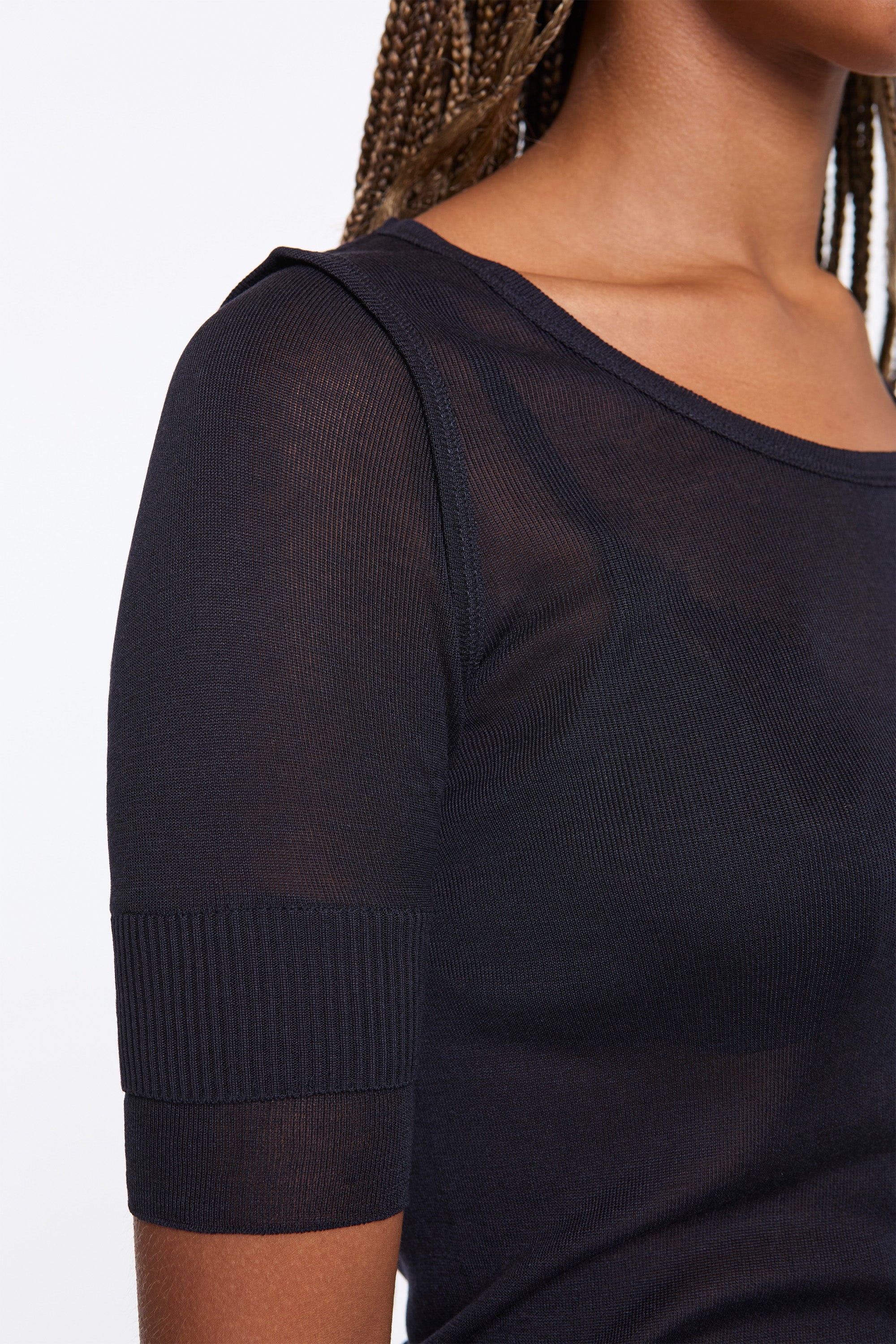 Seamless Trompe L'Oeil Top Midnight - Image 3