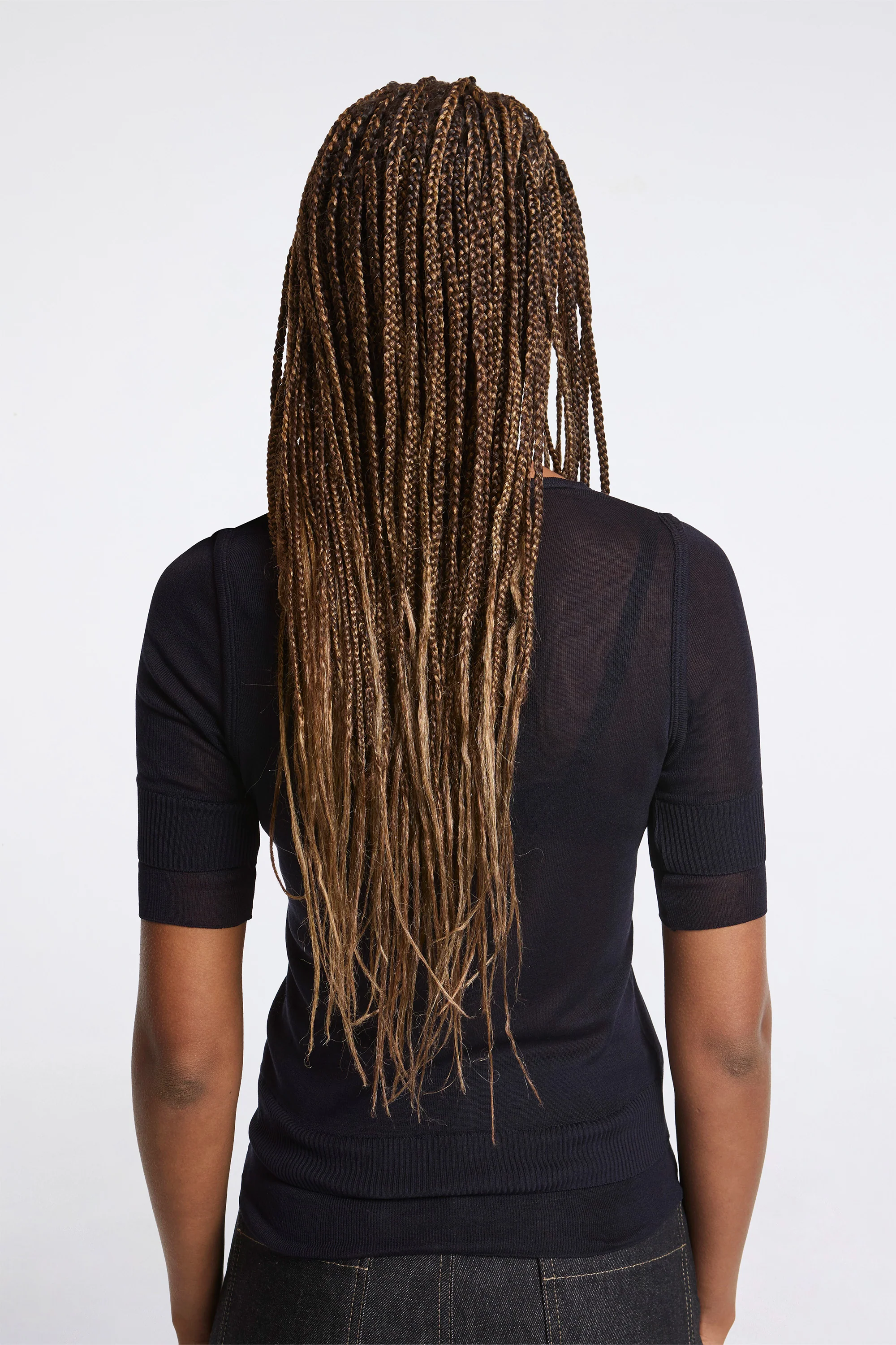 Seamless Trompe L'Oeil Top Midnight - Image 5