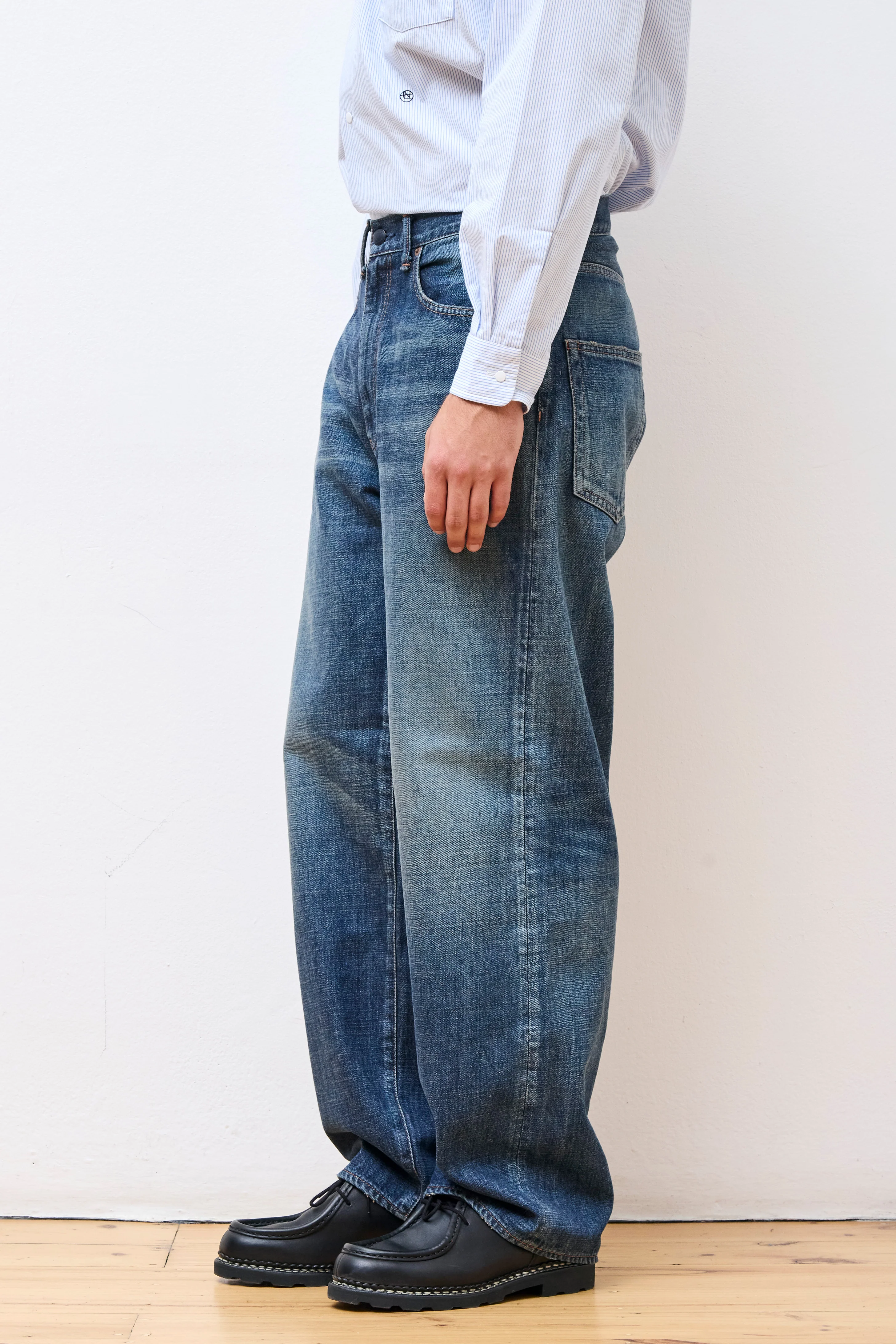 Selvage Denim Pants Vintage Indigo - Image 3