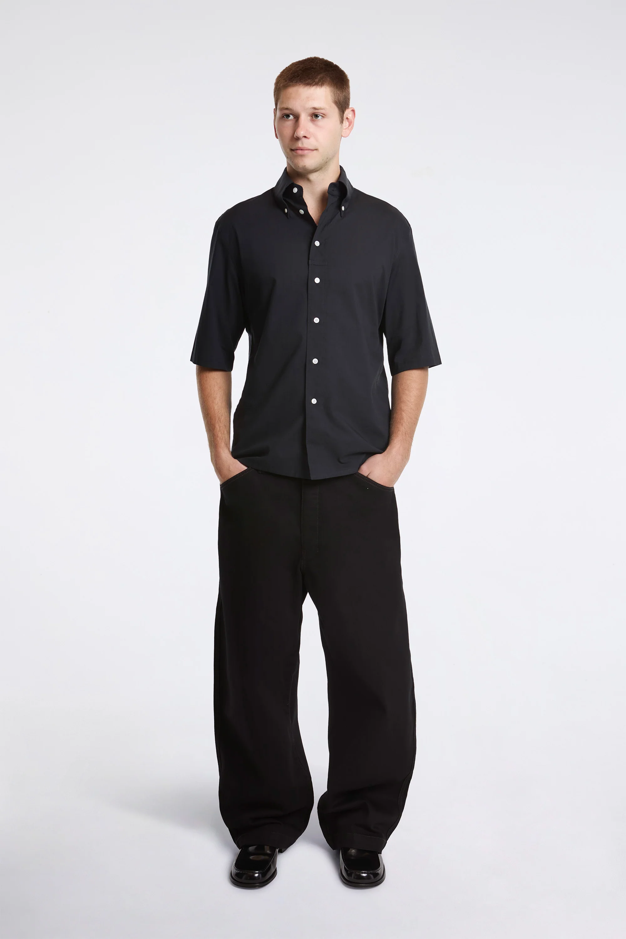 Short Sleeve Shirt Squid Ink - Image 6