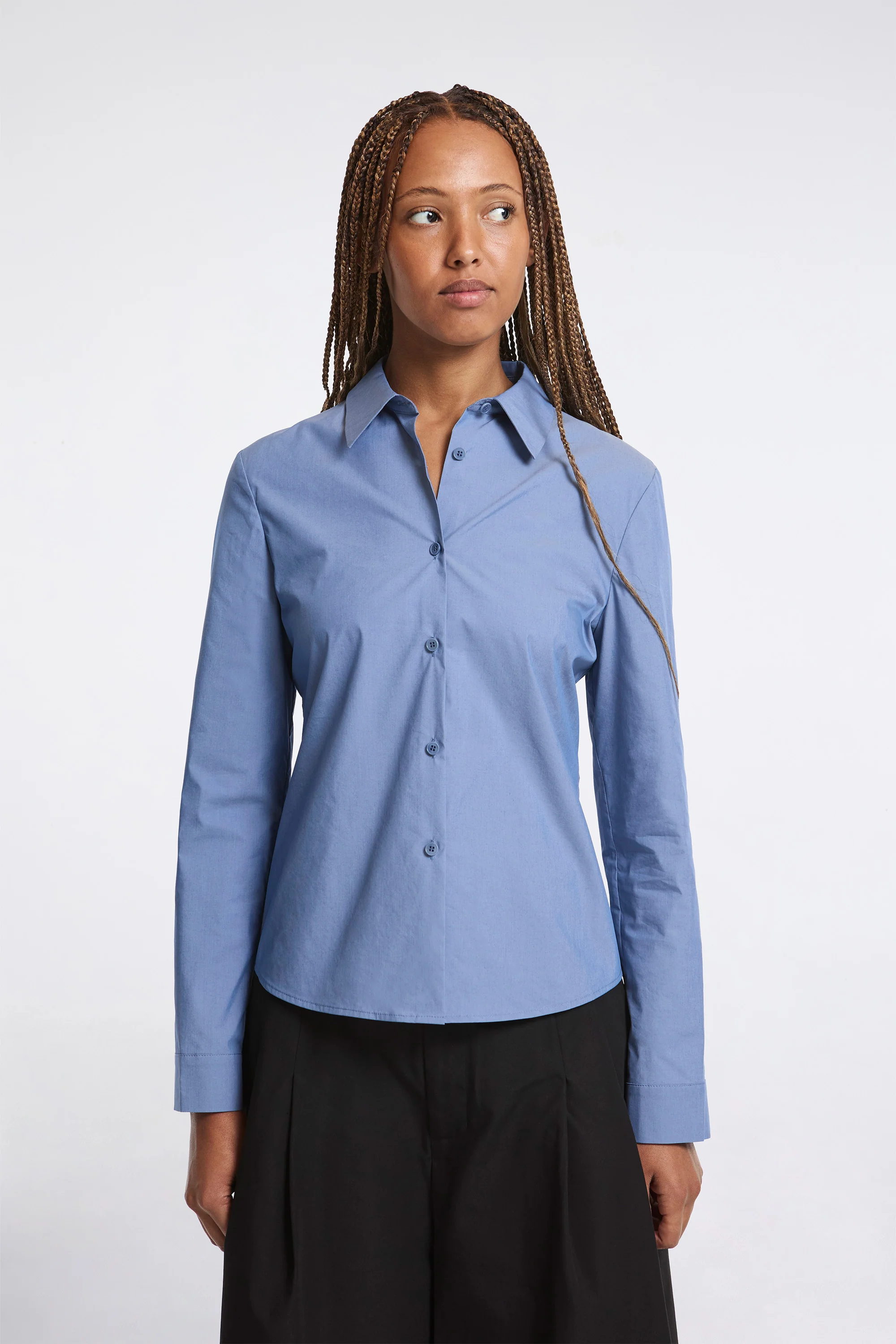 Slim Shirt Blue - Image 2