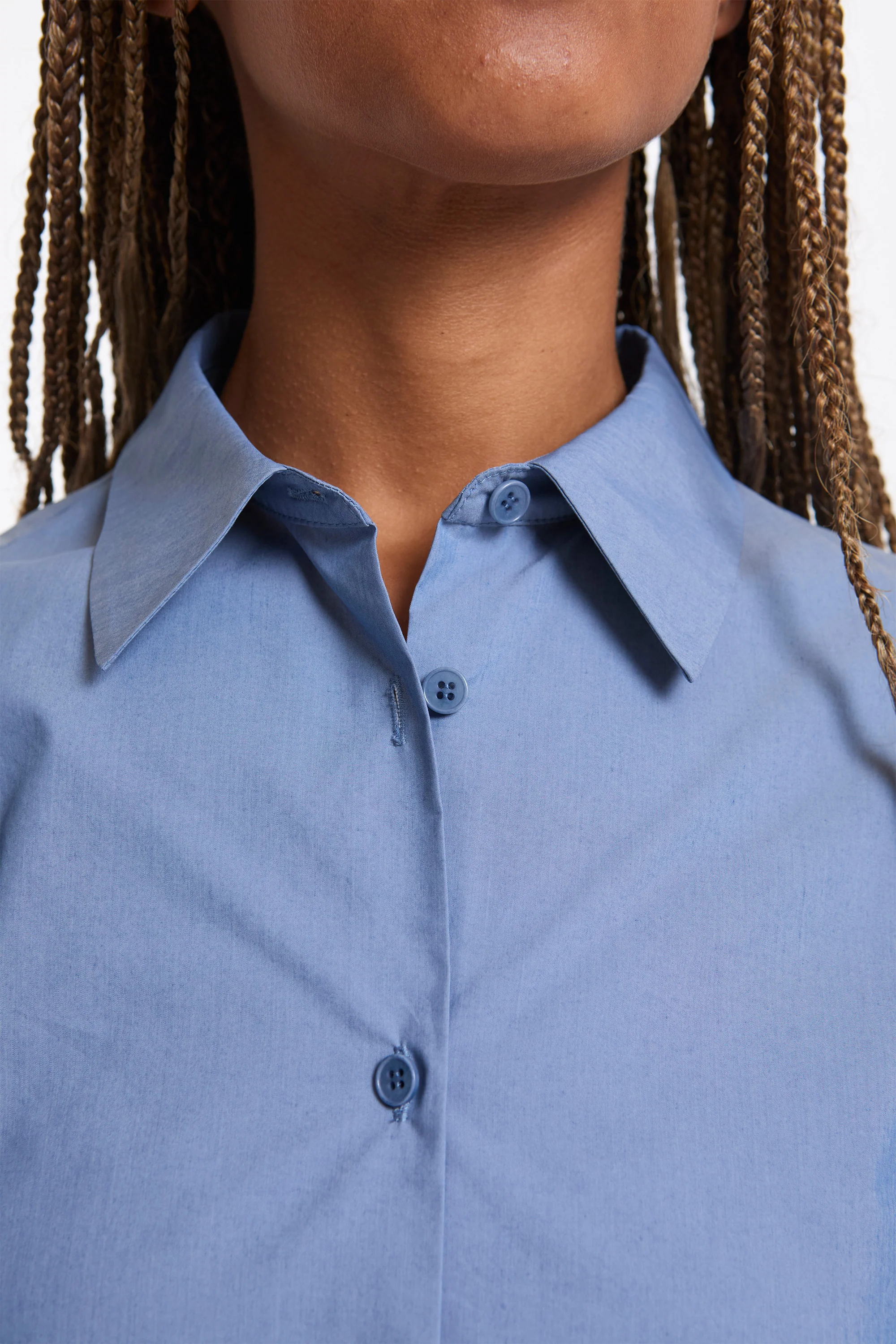 Slim Shirt Blue - Image 3