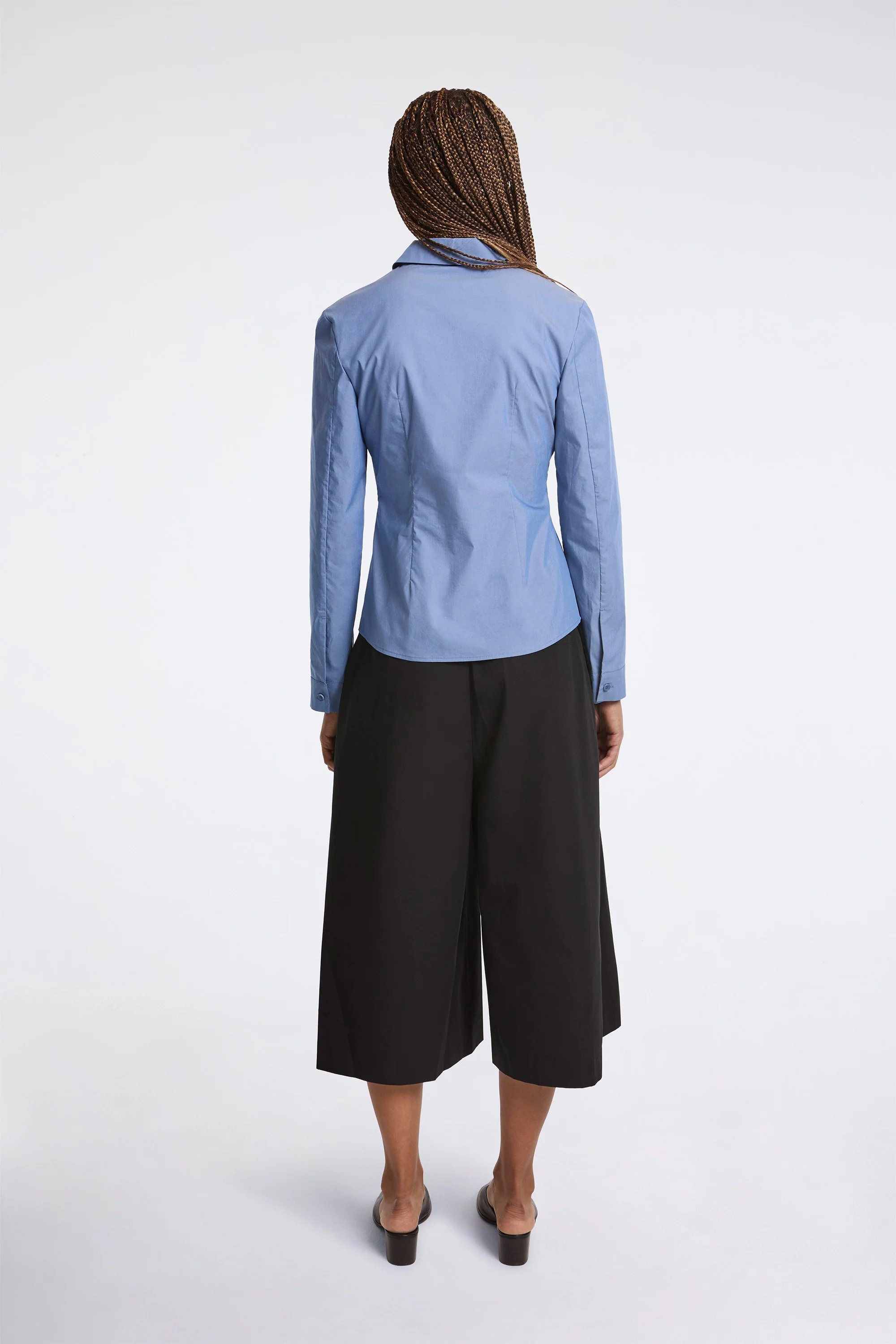 Slim Shirt Blue - Image 6