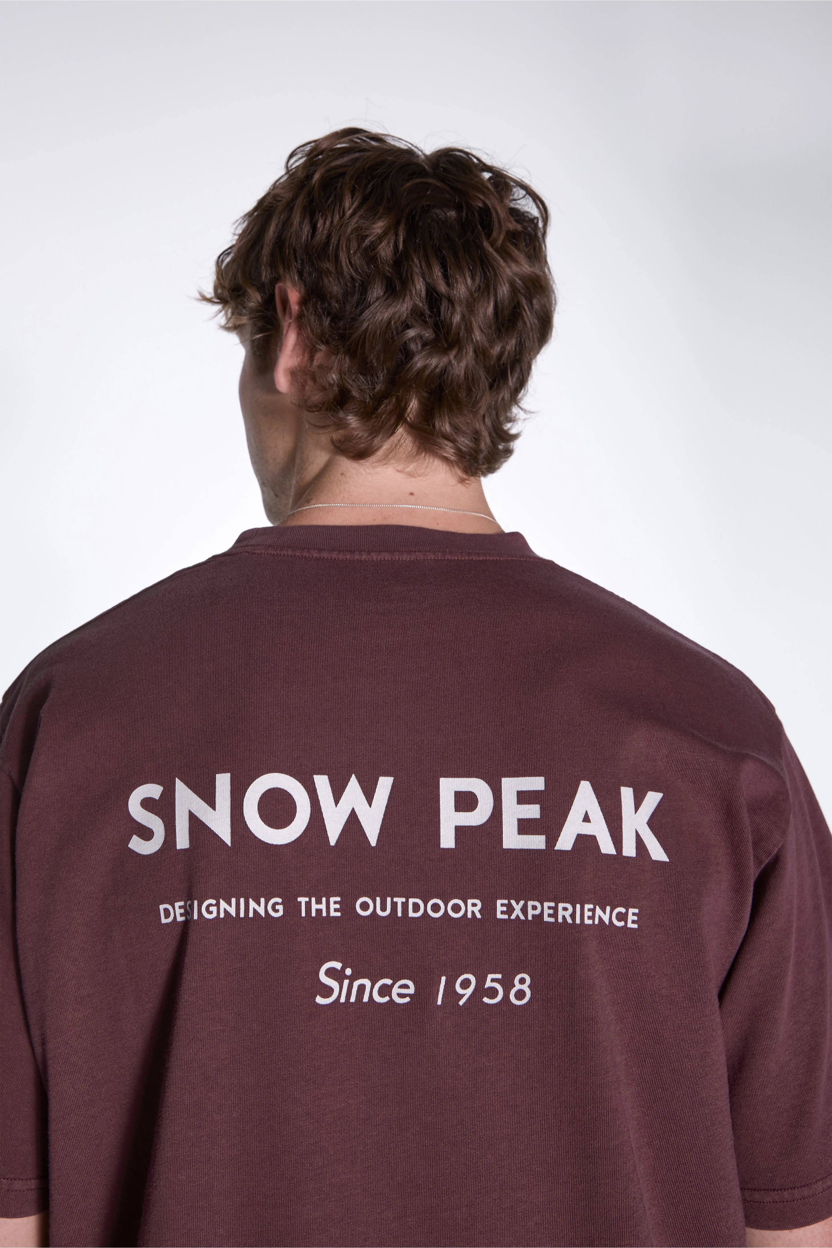 Garment Dyed T-Shirt Burgundy - Image 4