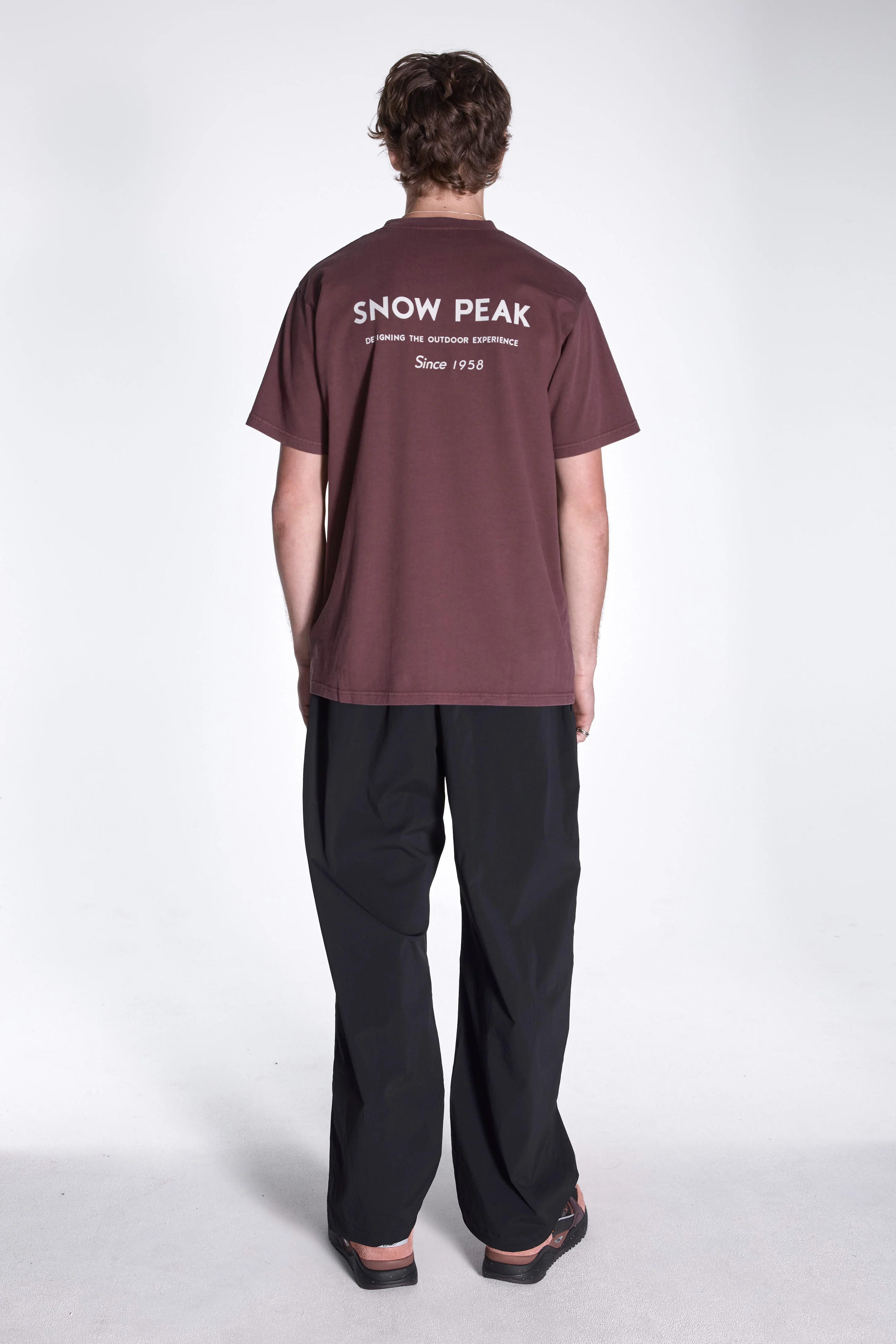 Garment Dyed T-Shirt Burgundy - Image 6