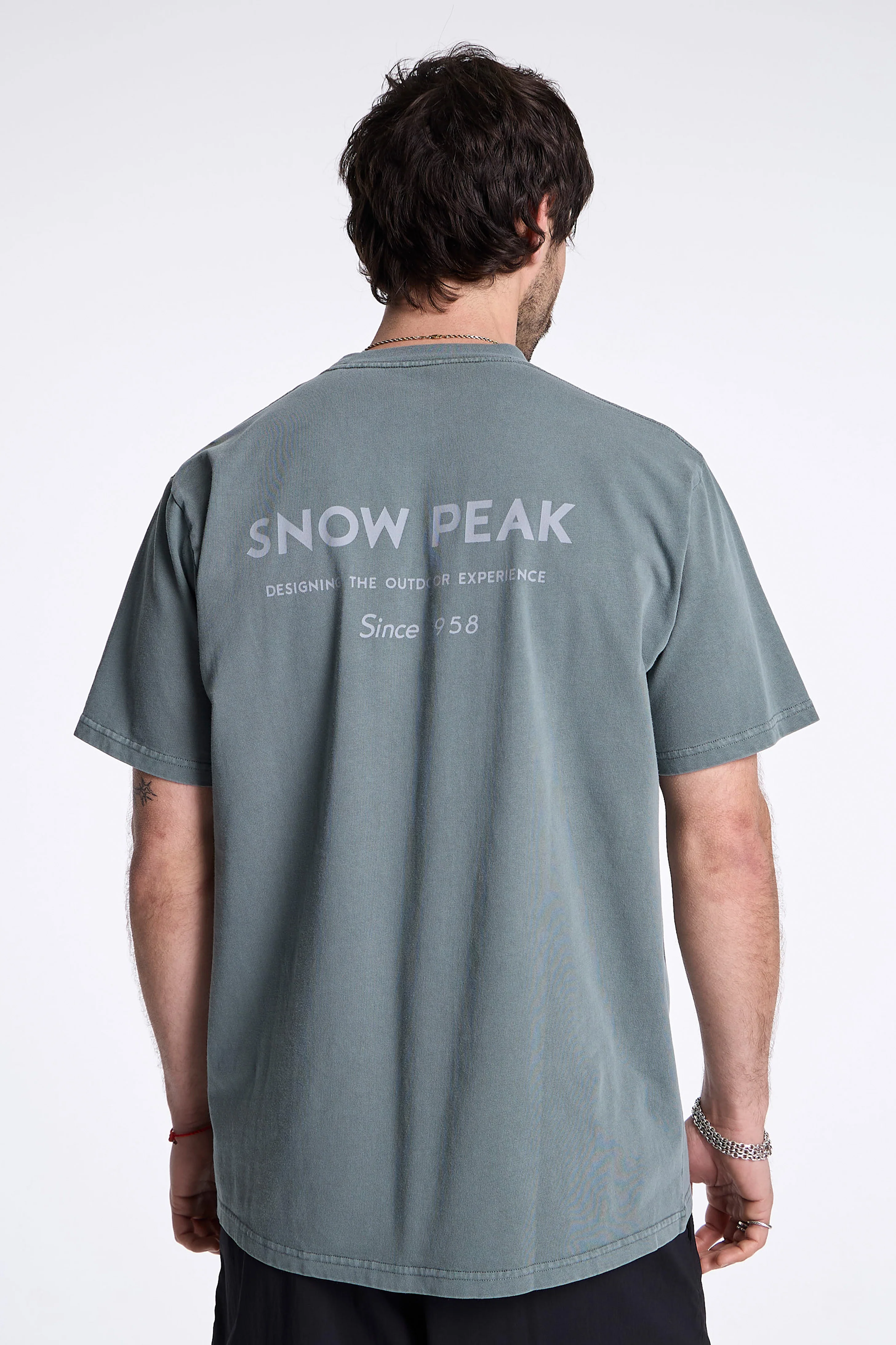 Garment Dyed T-Shirt Dark Green - Image 2
